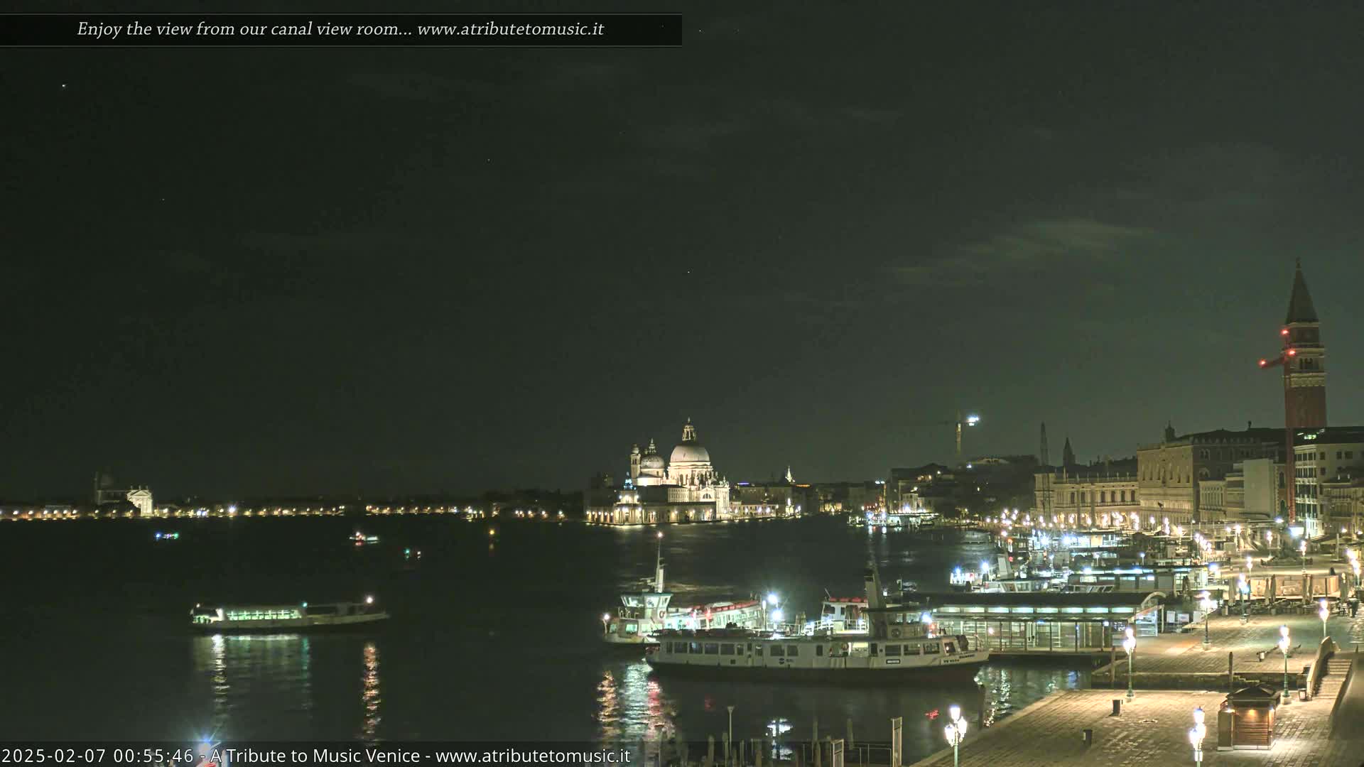  Venice City Live Cam from St. Mark's Basin - Veneto, Italy