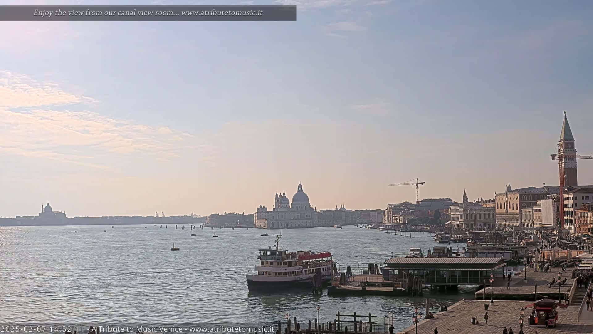 Venice City Live Cam from St. Mark's Basin - Veneto, Italy