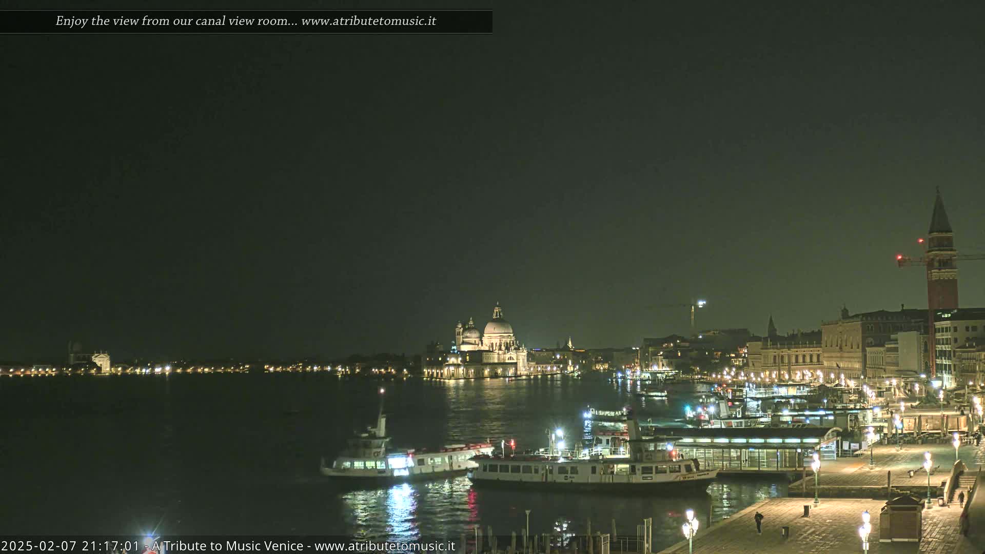  Venice City Live Cam from St. Mark's Basin - Veneto, Italy