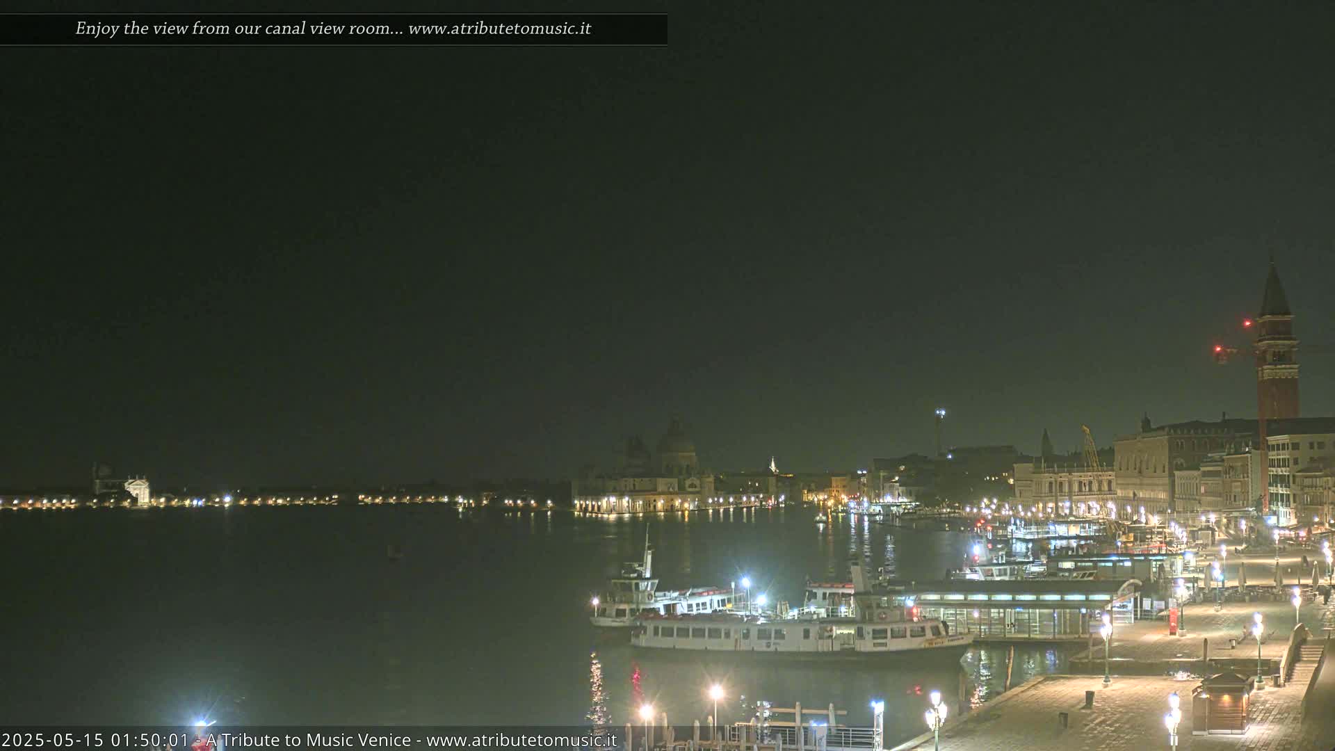  Venice City Live Cam from St. Mark's Basin - Veneto, Italy