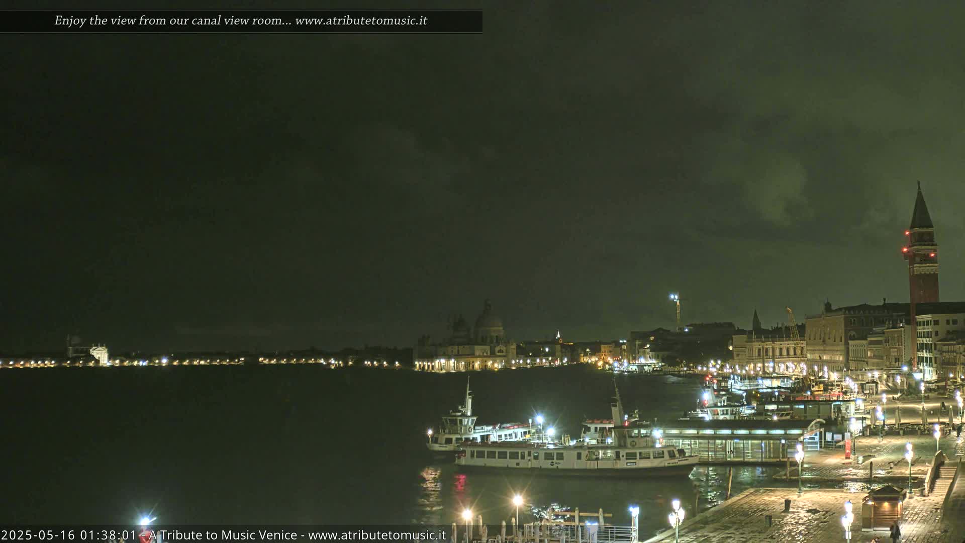  Venice City Live Cam from St. Mark's Basin - Veneto, Italy