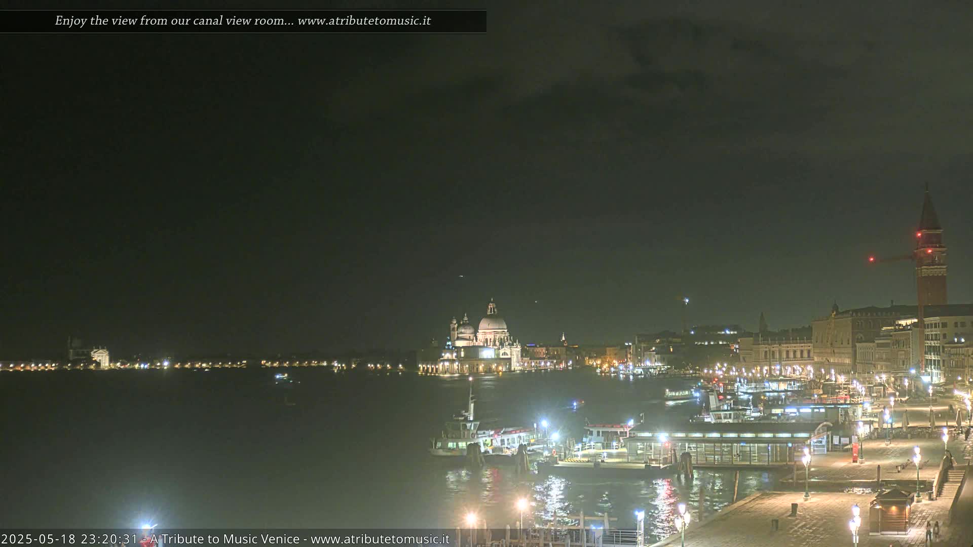  Venice City Live Cam from St. Mark's Basin - Veneto, Italy