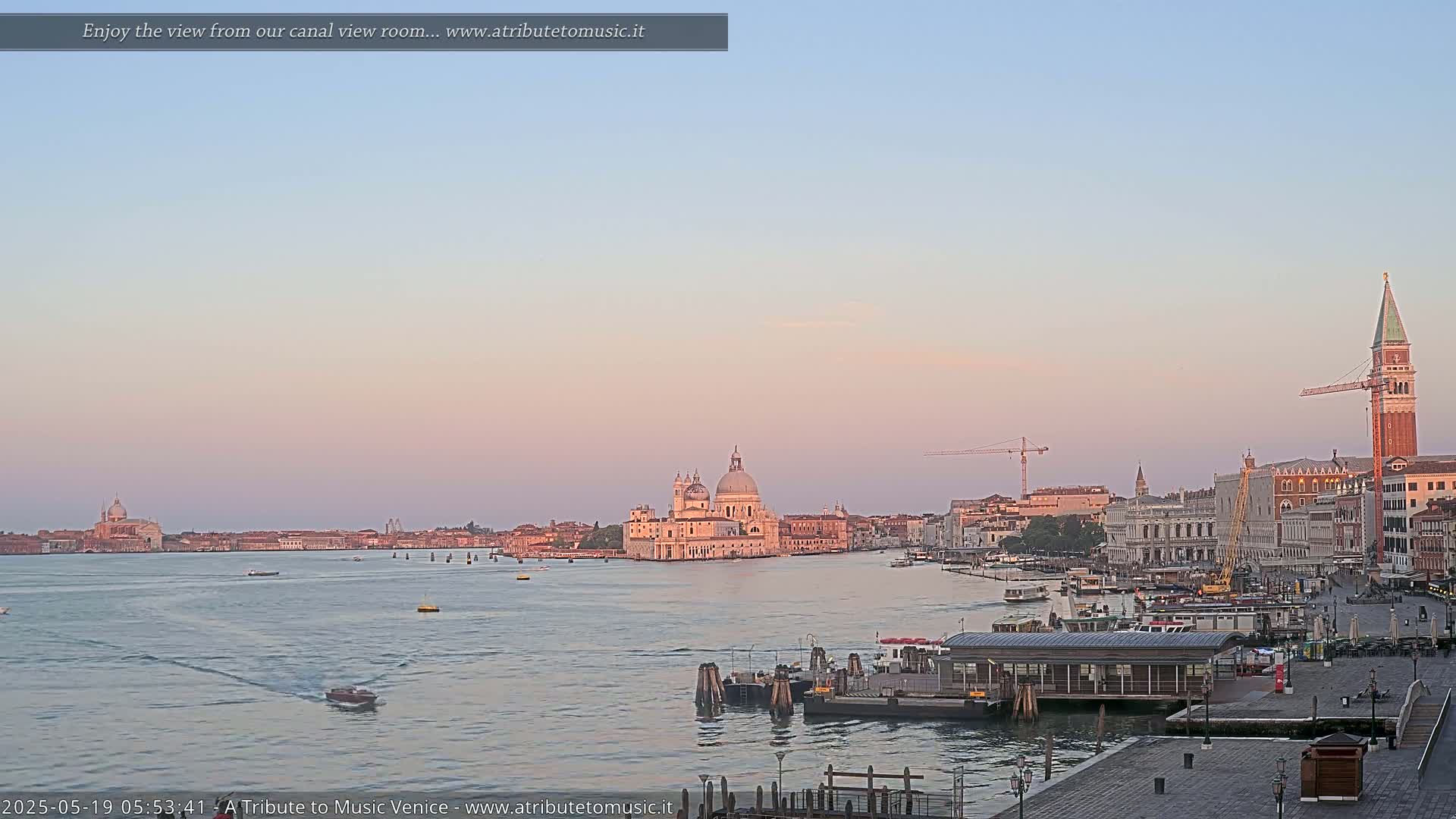  Venice City Live Cam from St. Mark's Basin - Veneto, Italy