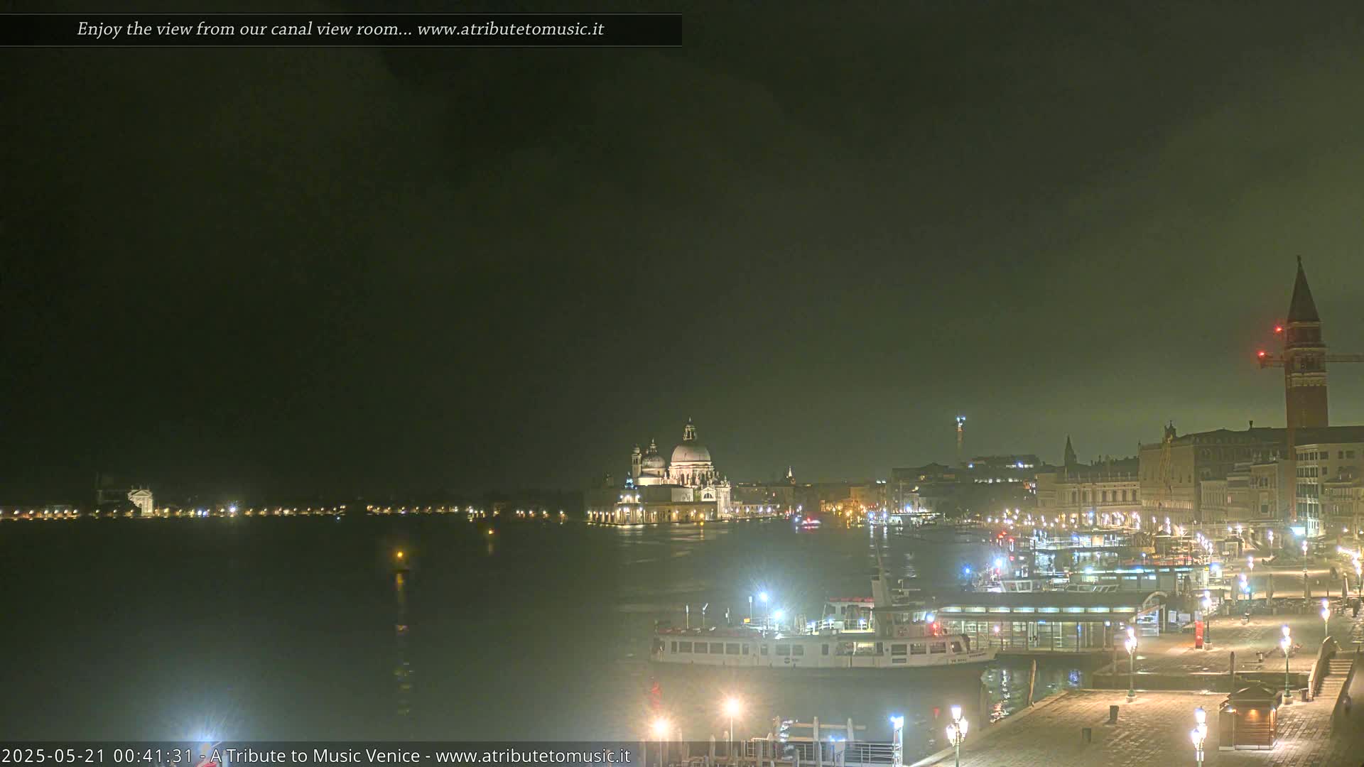  Venice City Live Cam from St. Mark's Basin - Veneto, Italy