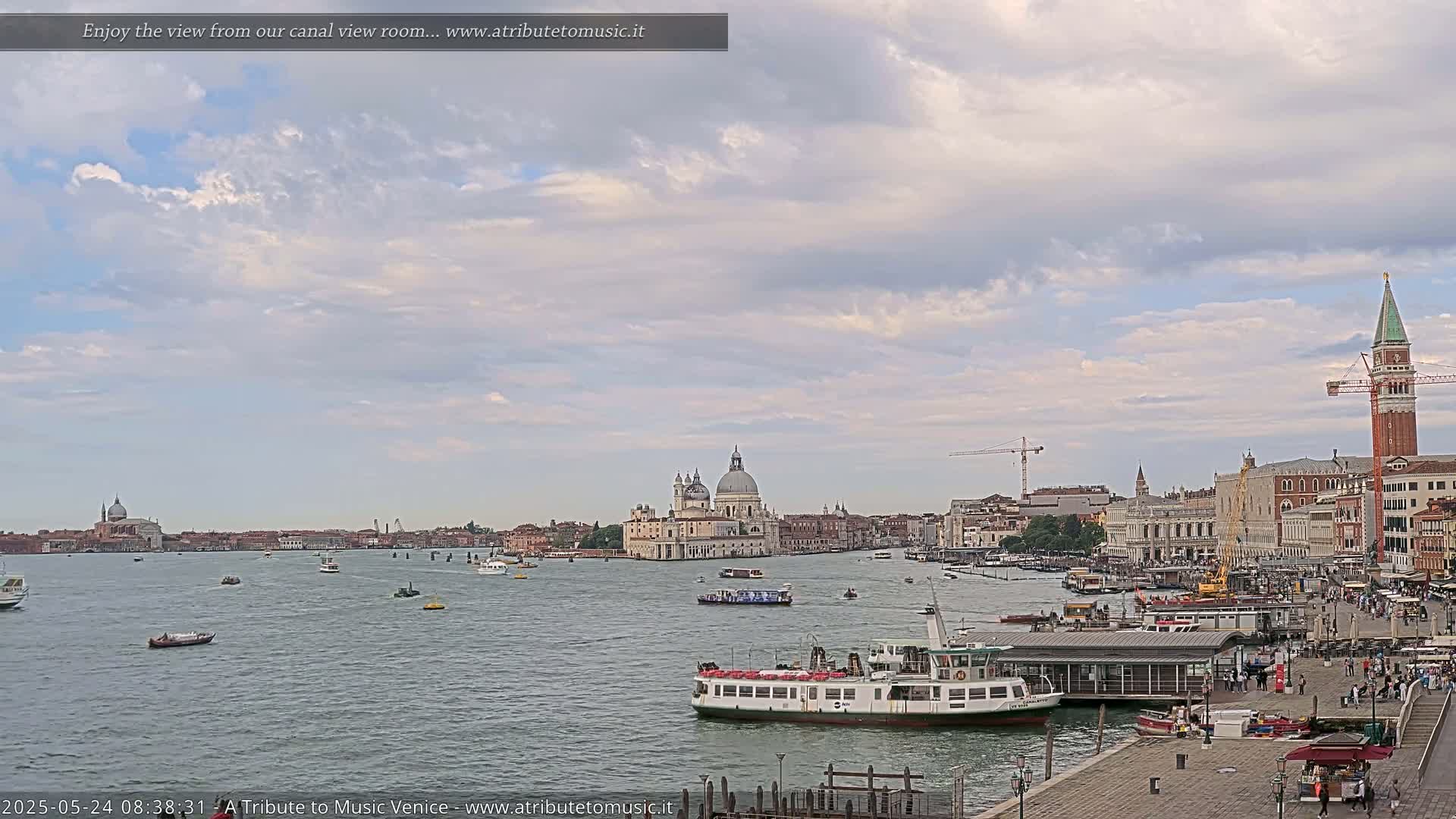  Venice City Live Cam from St. Mark's Basin - Veneto, Italy