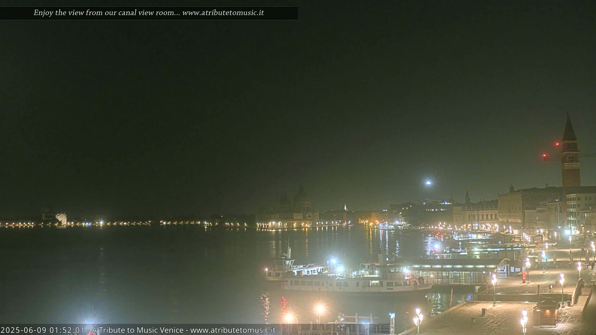  Venice City Live Cam from St. Mark's Basin - Veneto, Italy