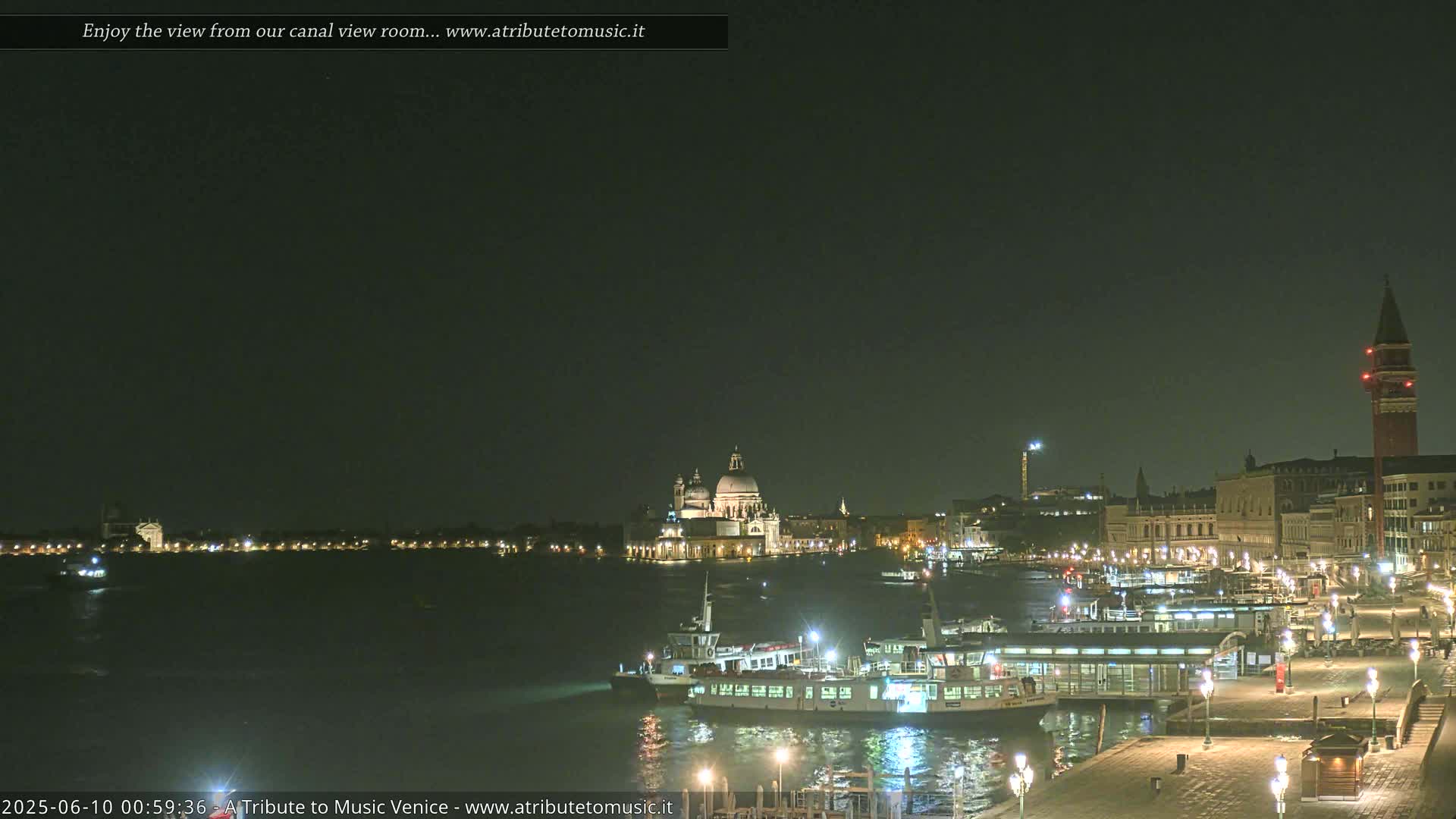  Venice City Live Cam from St. Mark's Basin - Veneto, Italy