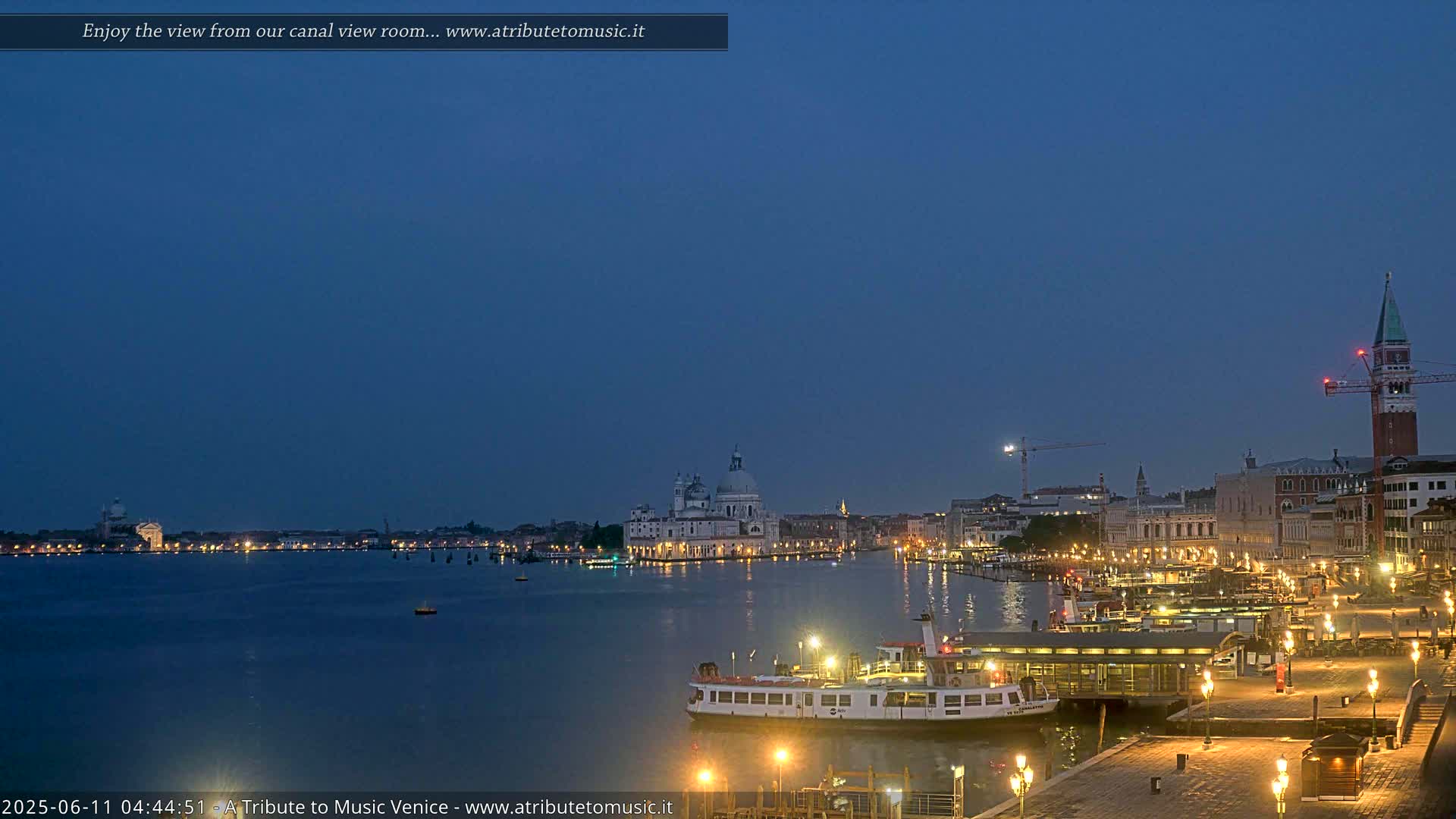  Venice City Live Cam from St. Mark's Basin - Veneto, Italy