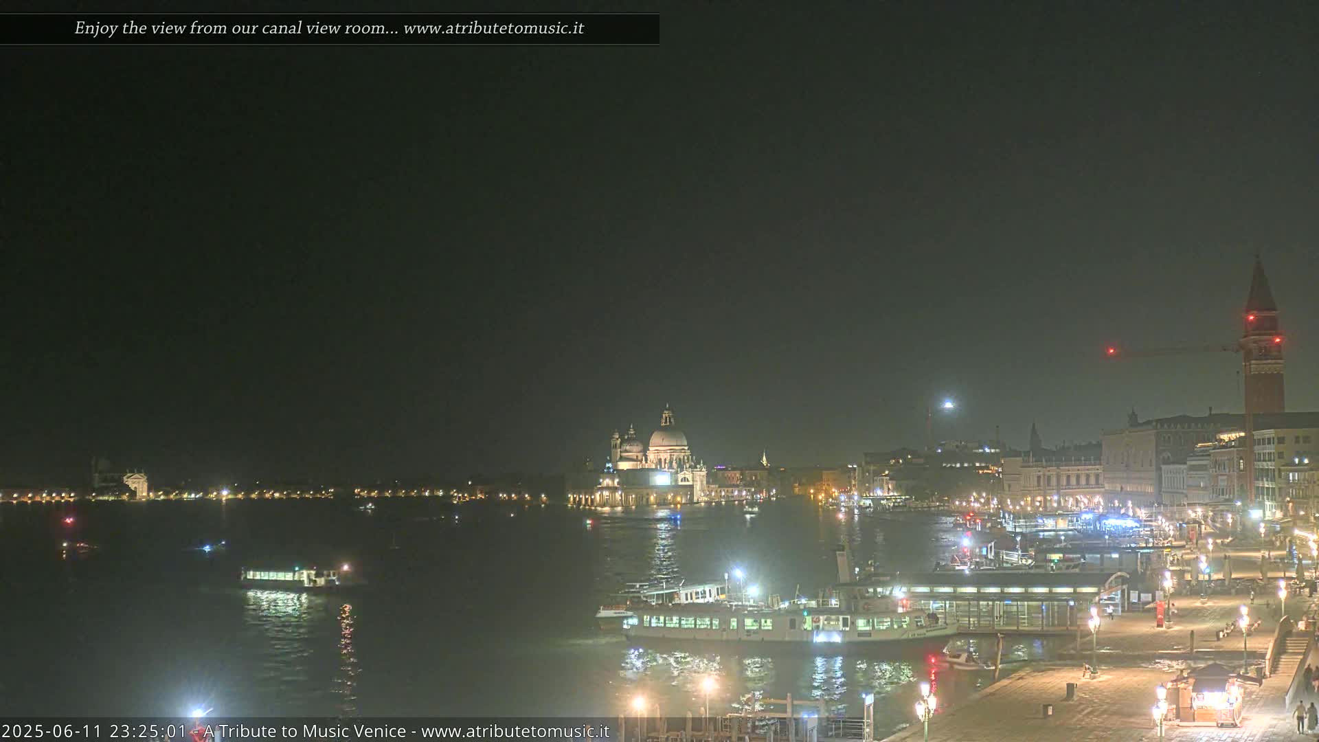  Venice City Live Cam from St. Mark's Basin - Veneto, Italy