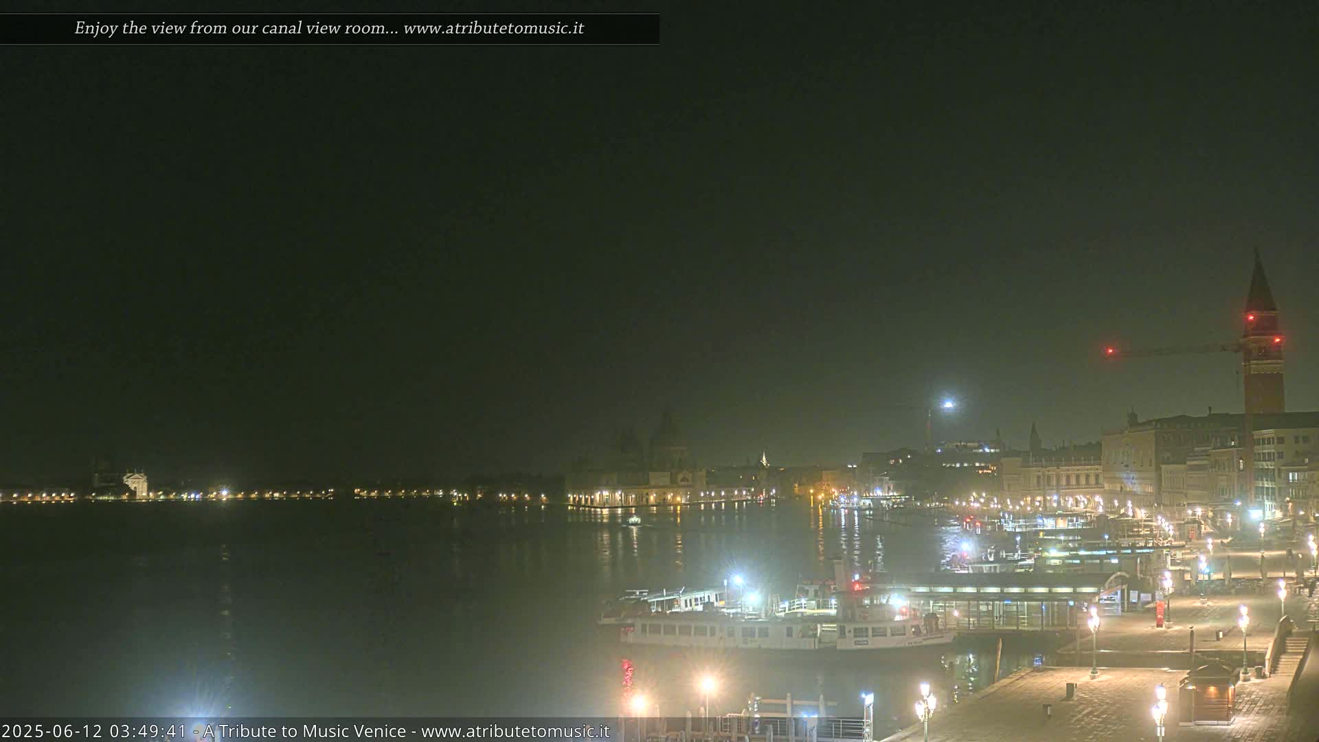  Venice City Live Cam from St. Mark's Basin - Veneto, Italy