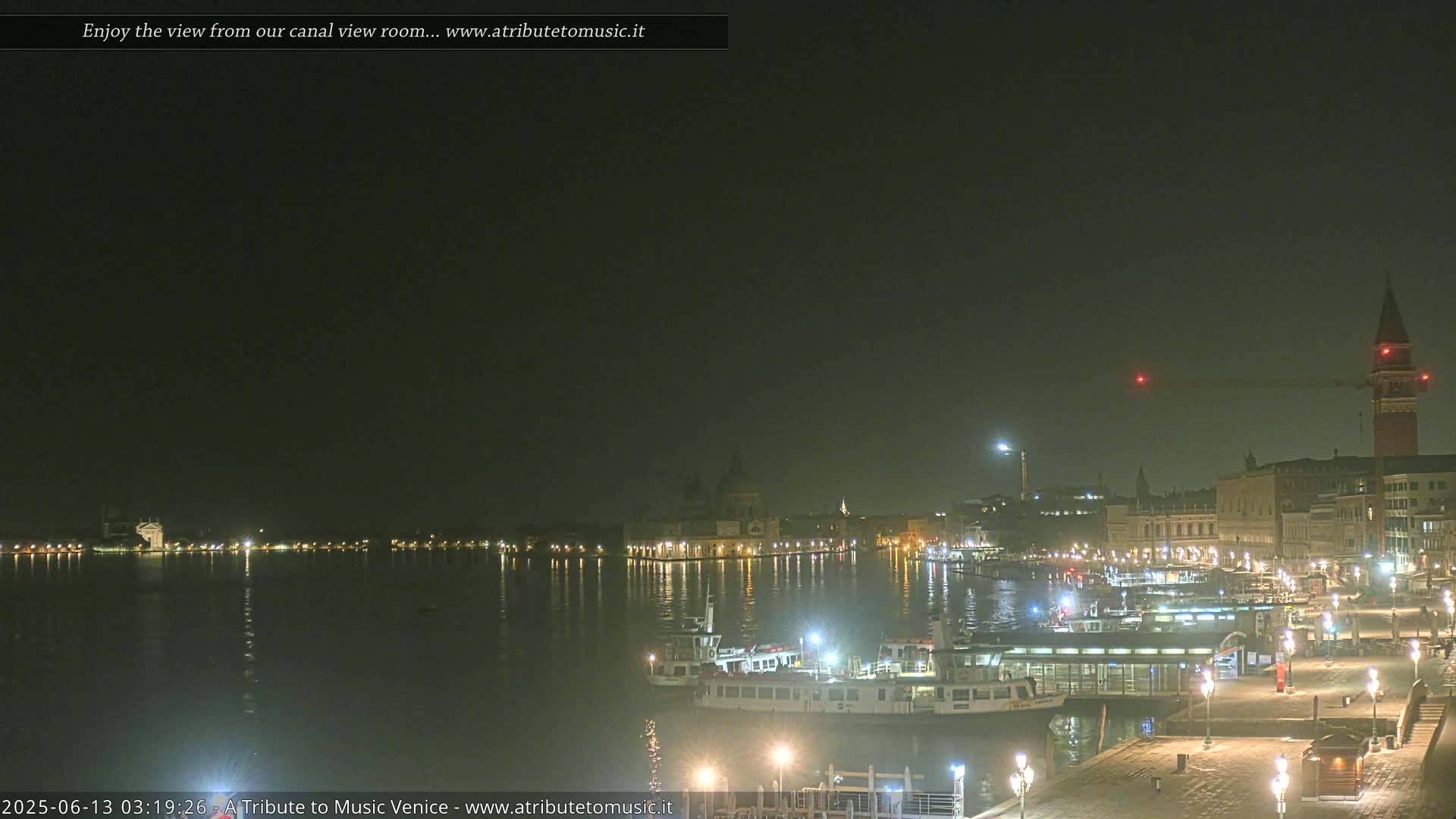  Venice City Live Cam from St. Mark's Basin - Veneto, Italy