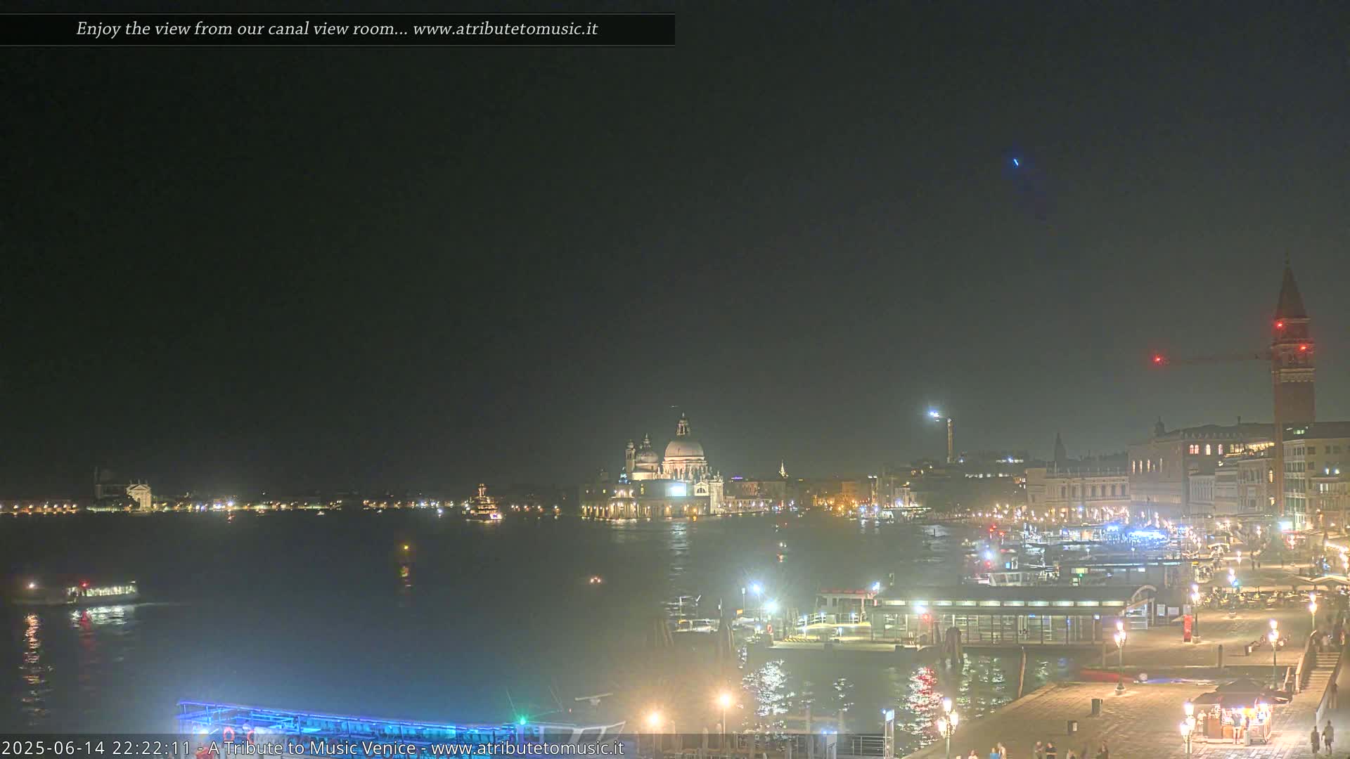  Venice City Live Cam from St. Mark's Basin - Veneto, Italy
