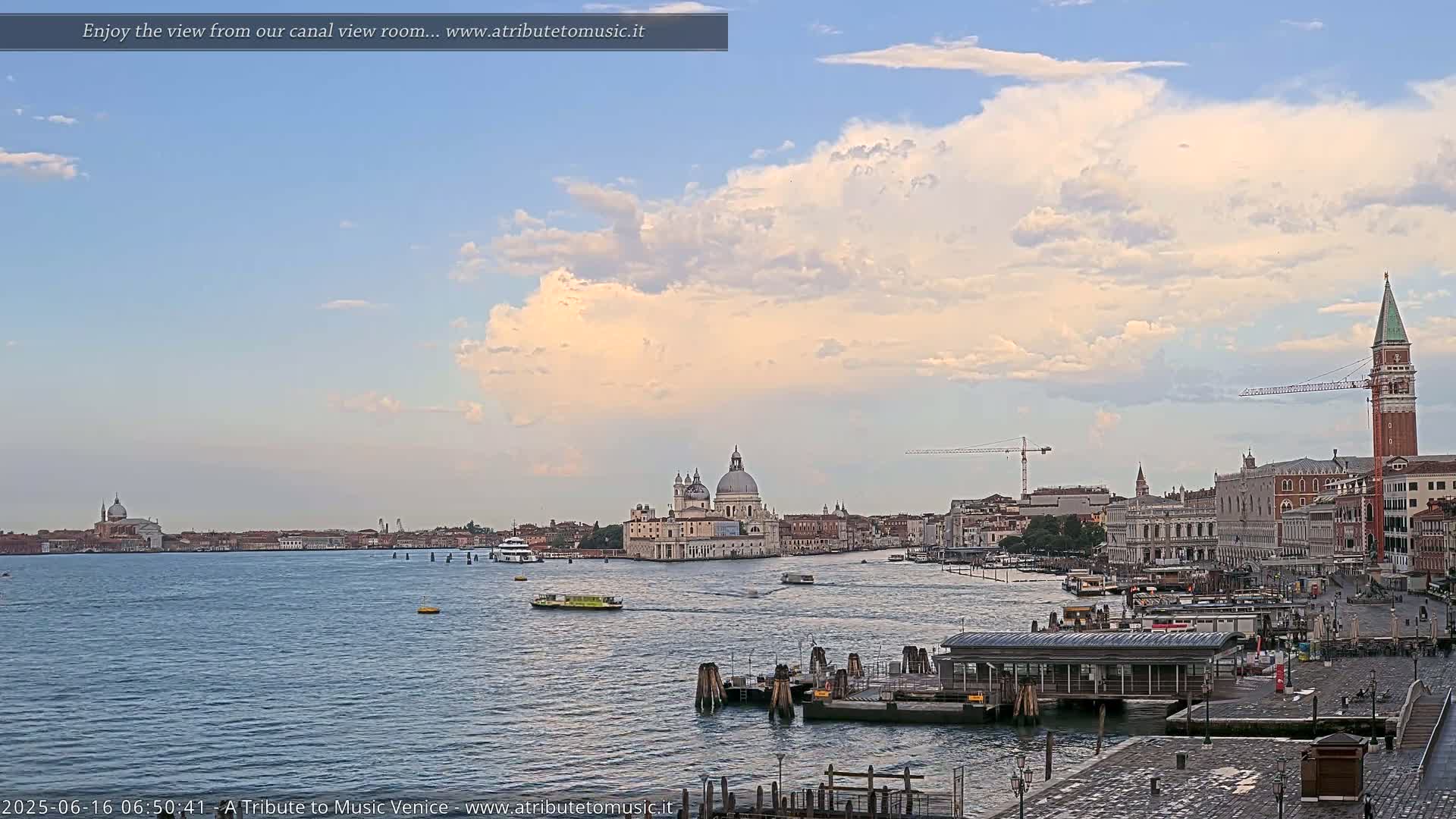  Venice City Live Cam from St. Mark's Basin - Veneto, Italy