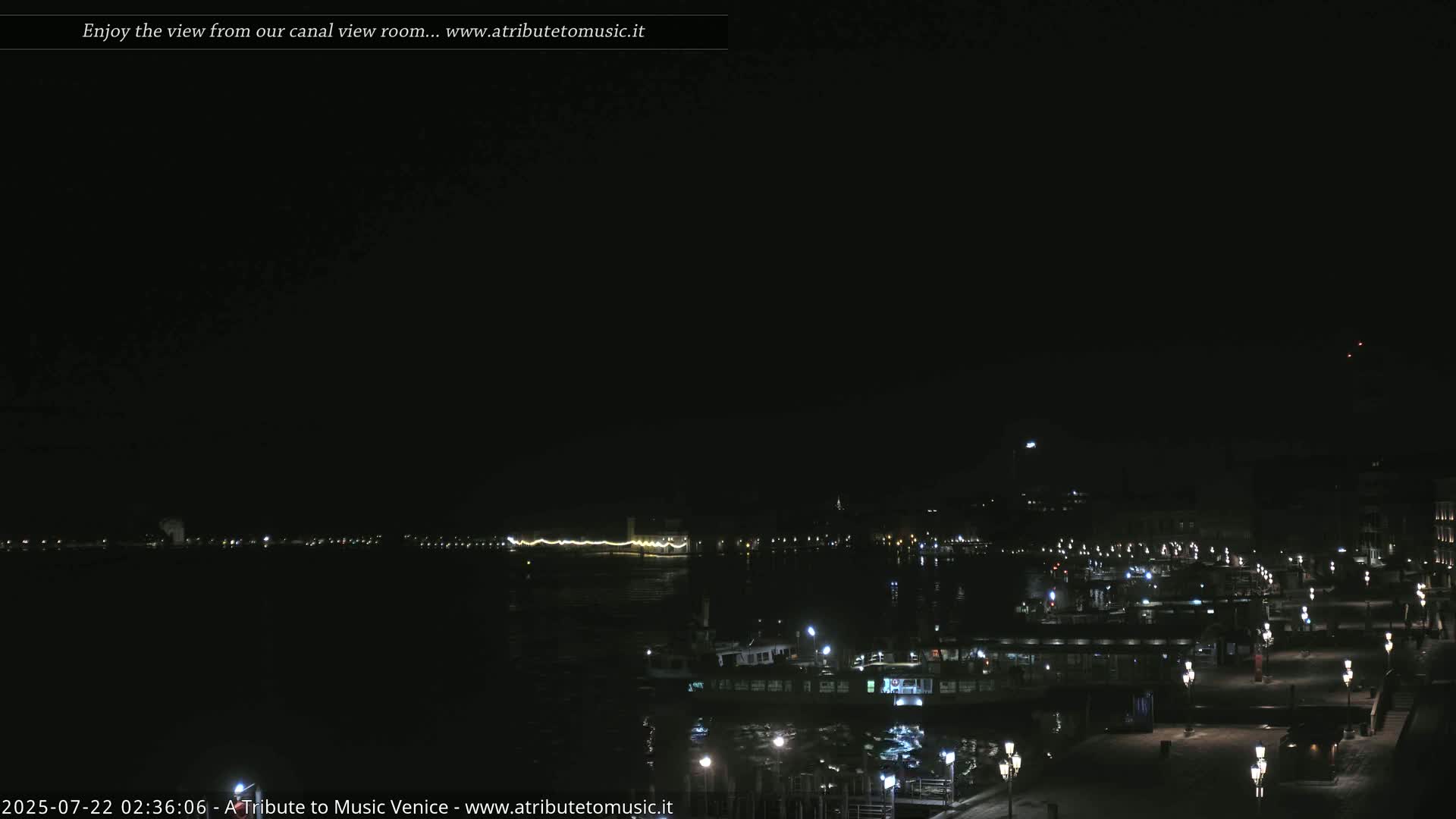 Venice City Live Cam from St. Mark's Basin - Venice, Veneto, Italy