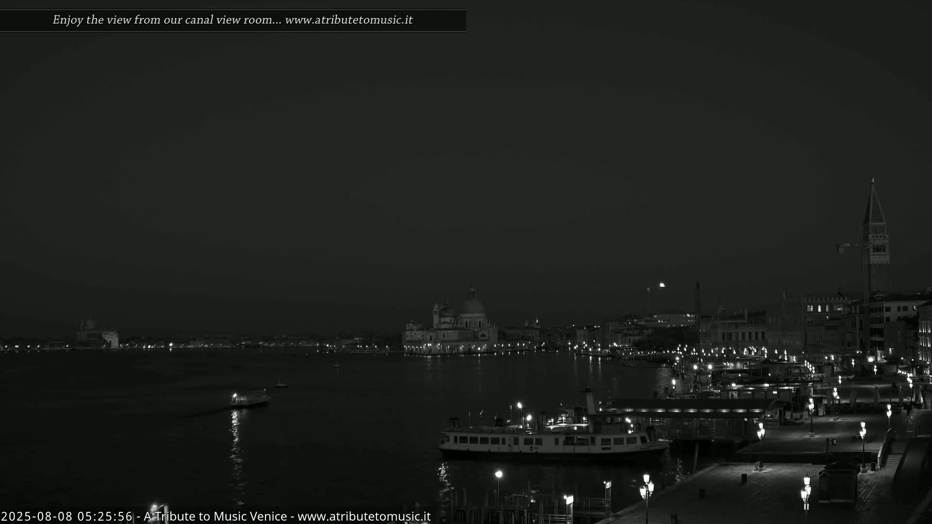 Venice City Live Cam from St. Mark's Basin - Venice, Veneto, Italy