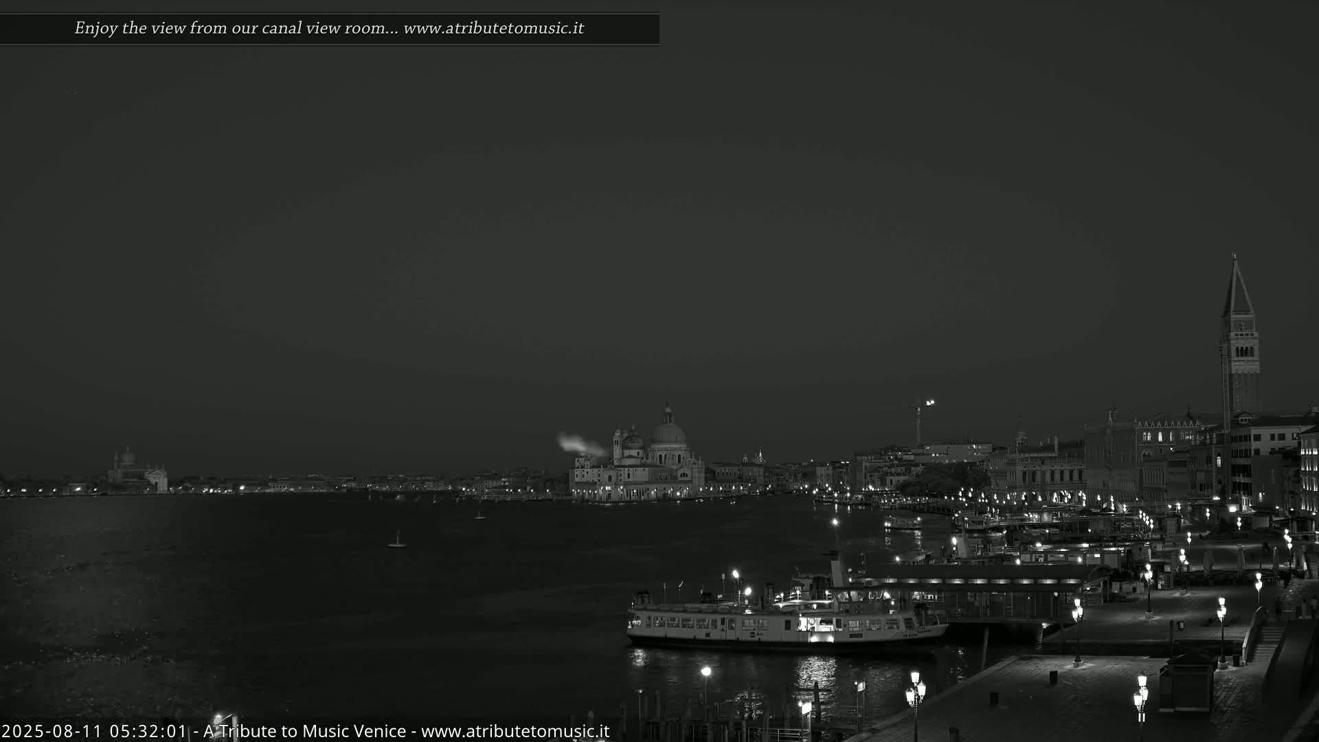 Venice City Live Cam from St. Mark's Basin - Venice, Veneto, Italy