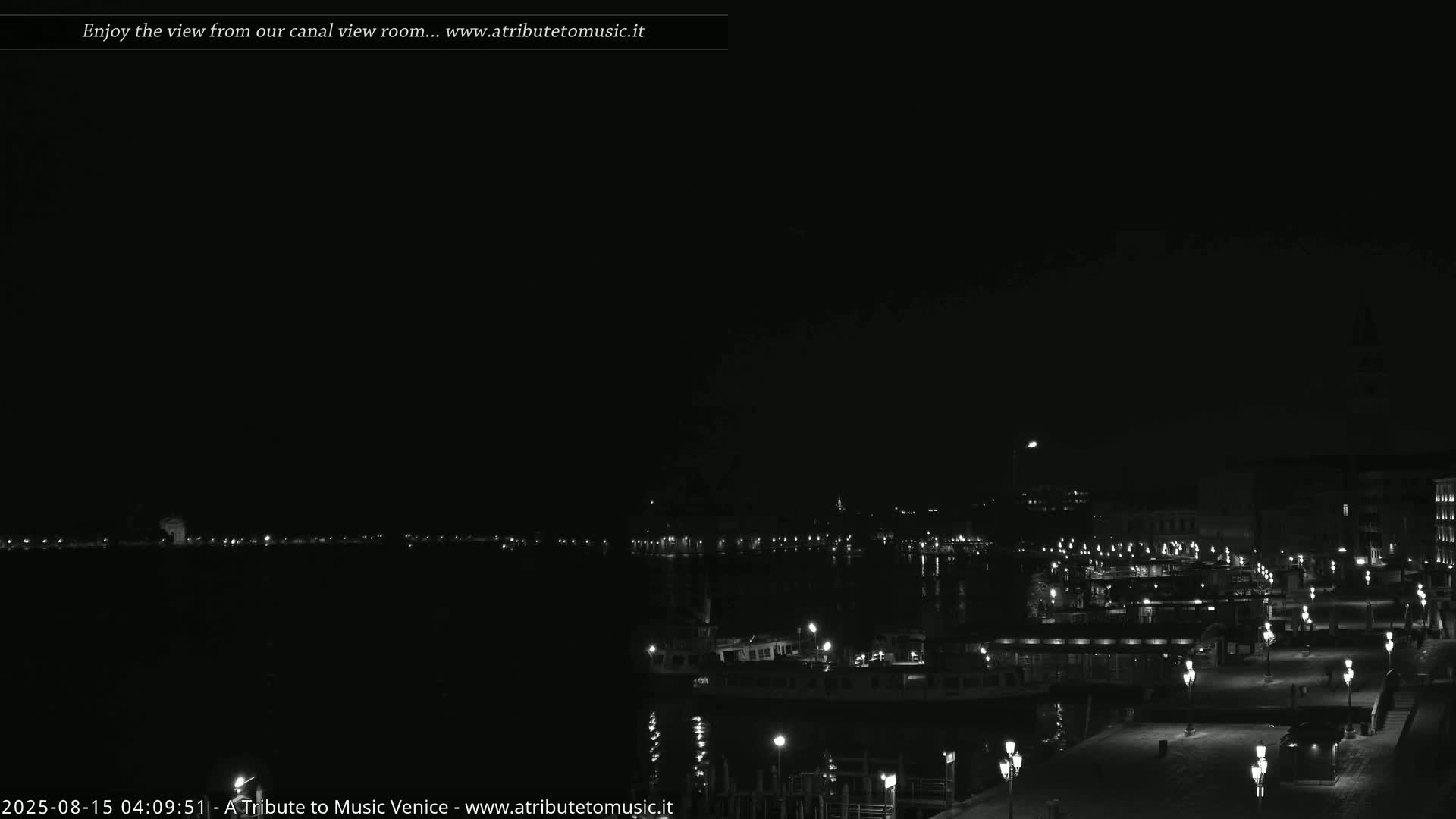 Venice City Live Cam from St. Mark's Basin - Venice, Veneto, Italy