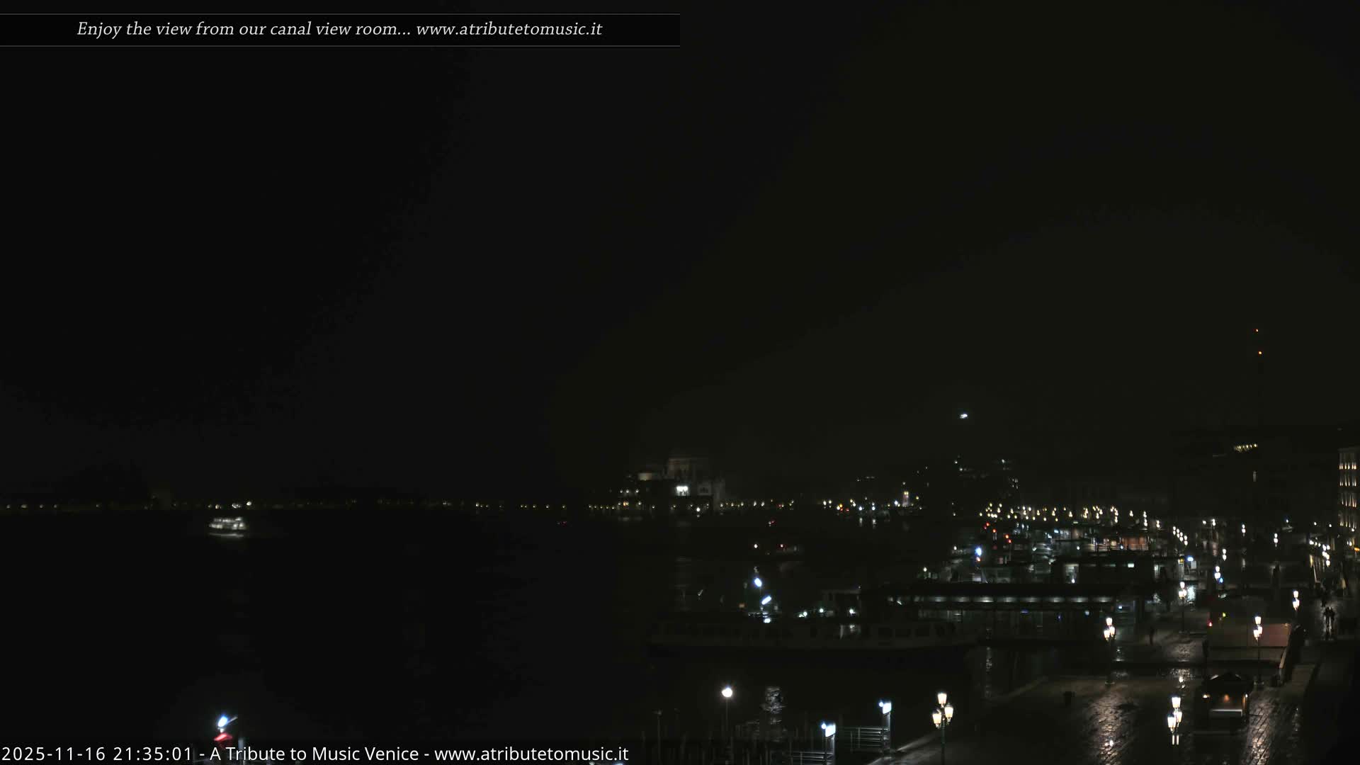 Venice City Live Cam from St. Mark's Basin - Venice, Veneto, Italy