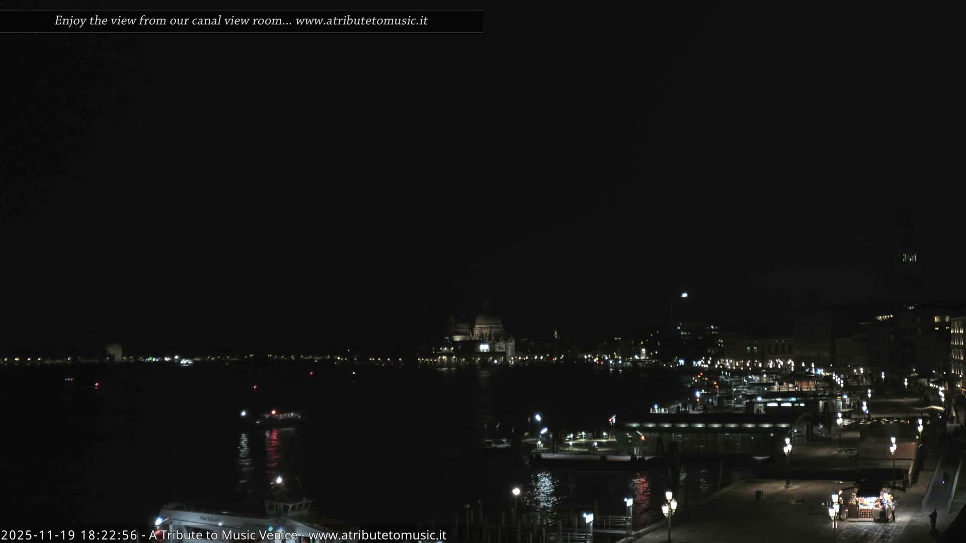 Venice City Live Cam from St. Mark's Basin - Venice, Veneto, Italy