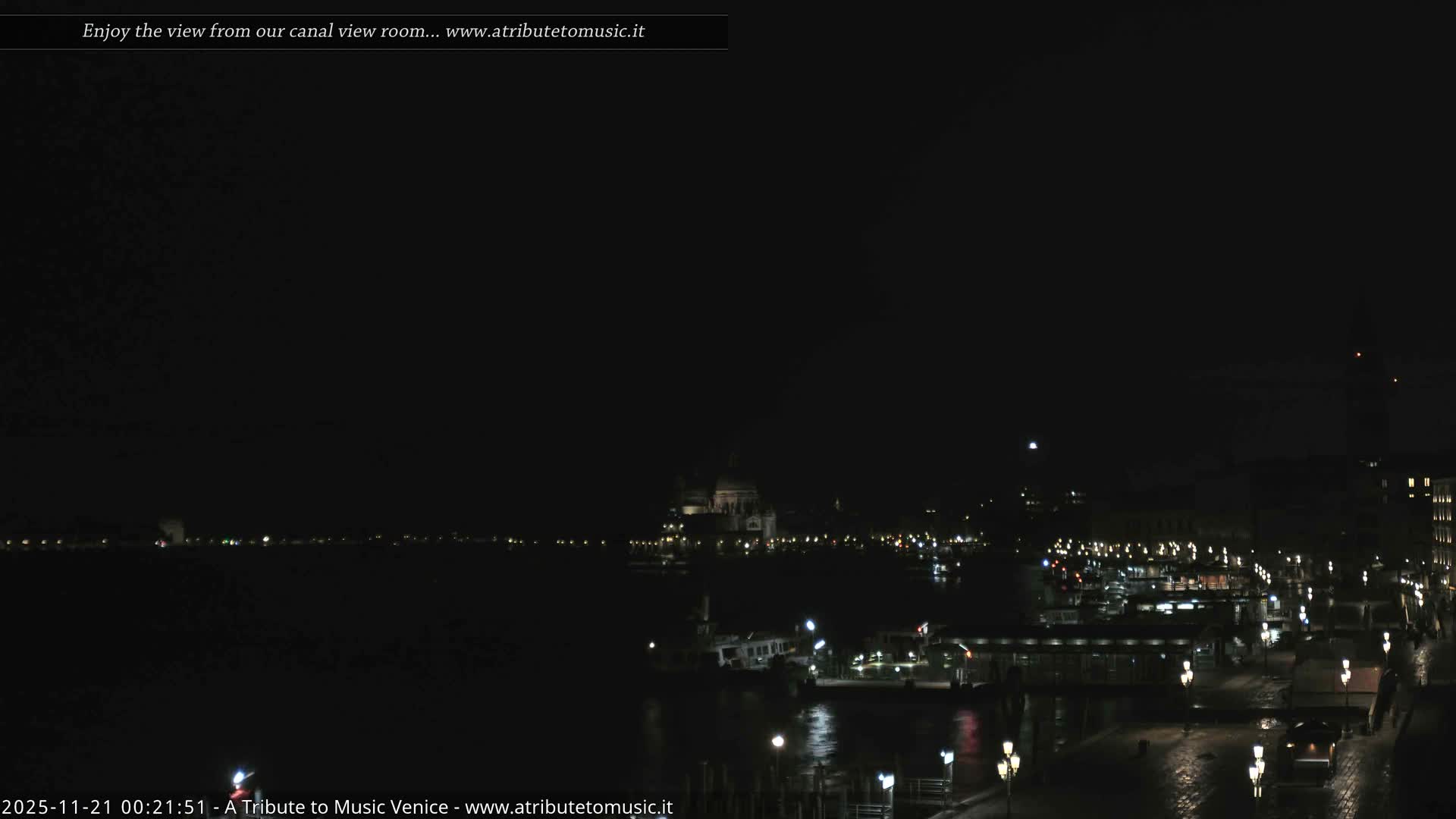 Venice City Live Cam from St. Mark's Basin - Venice, Veneto, Italy