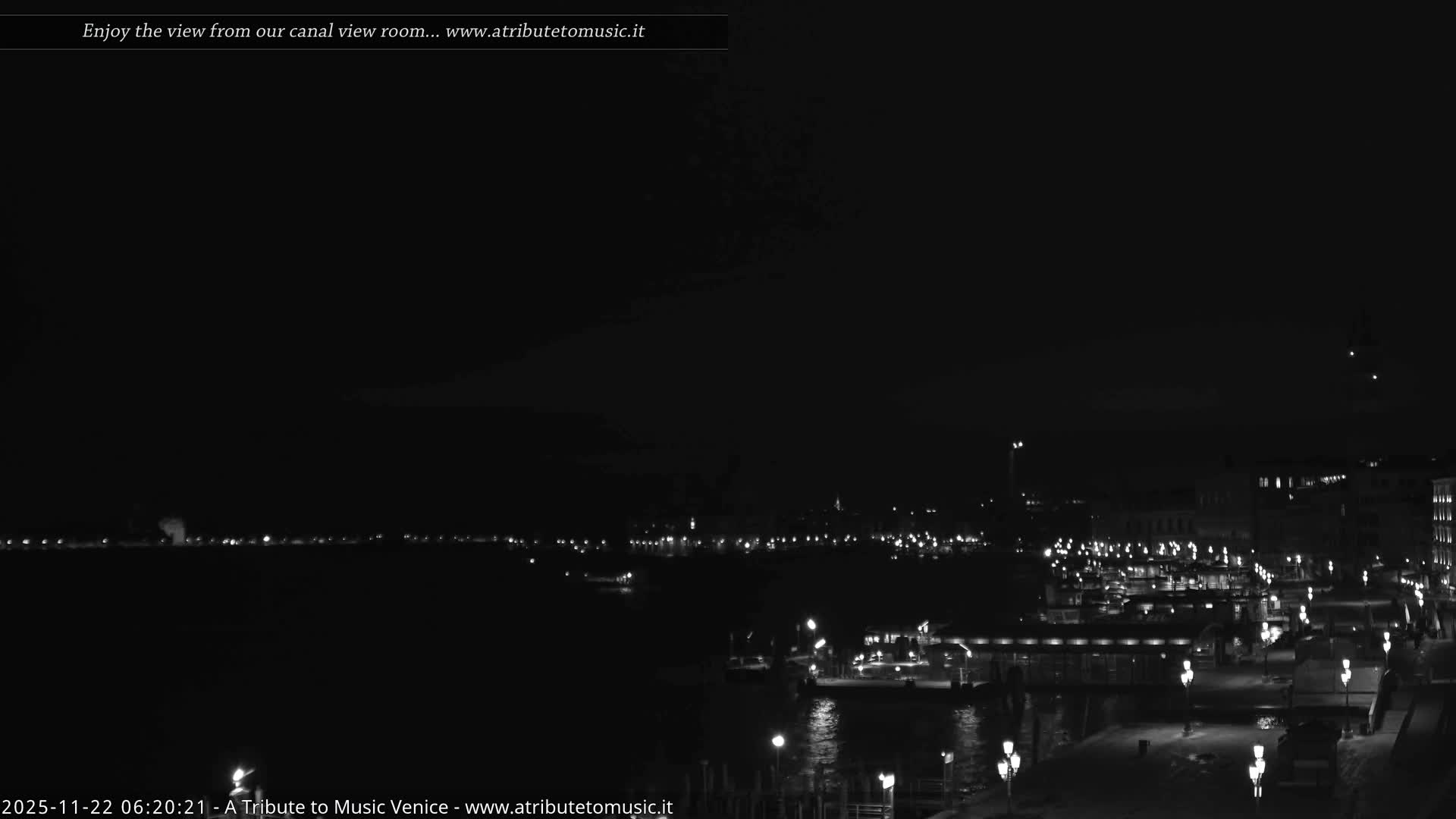 Venice City Live Cam from St. Mark's Basin - Venice, Veneto, Italy