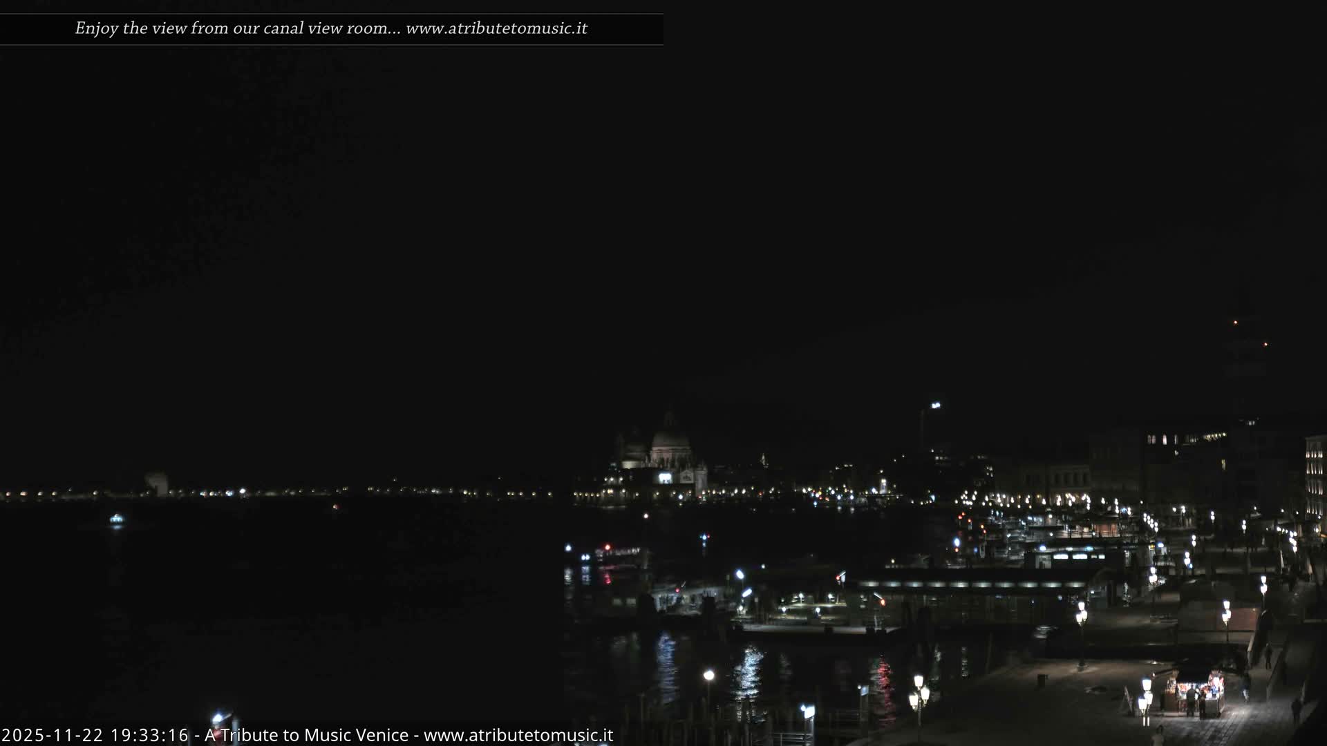 Venice City Live Cam from St. Mark's Basin - Venice, Veneto, Italy