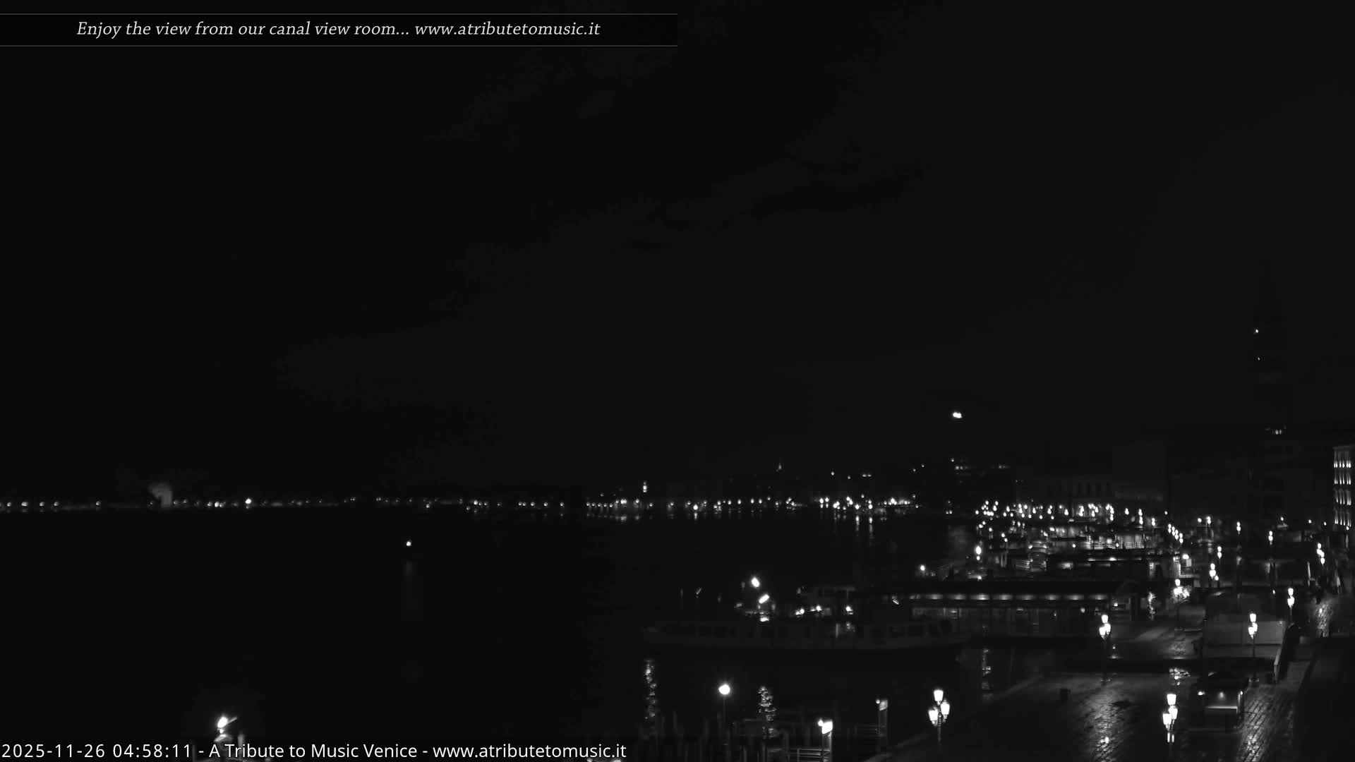 Venice City Live Cam from St. Mark's Basin - Venice, Veneto, Italy