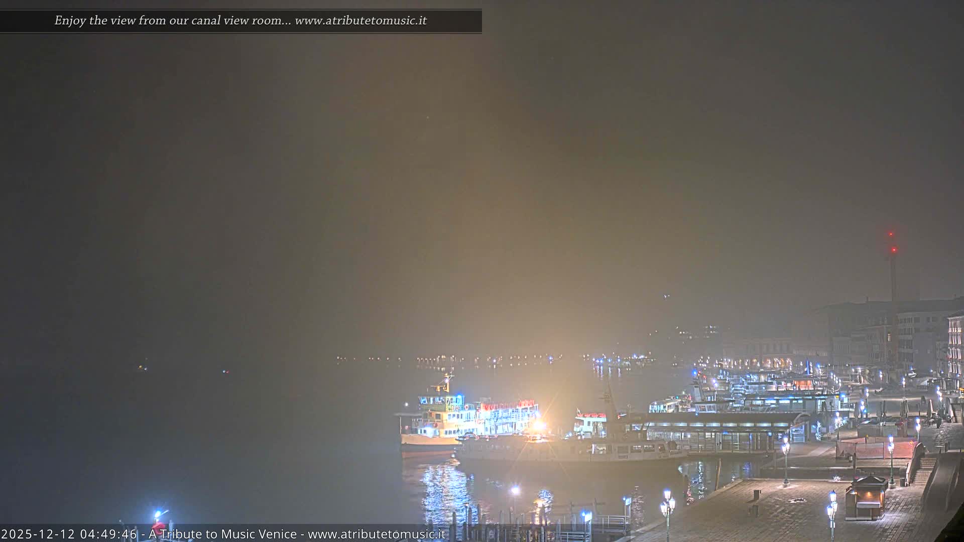 Venice City Live Cam from St. Mark's Basin - Venice, Veneto, Italy