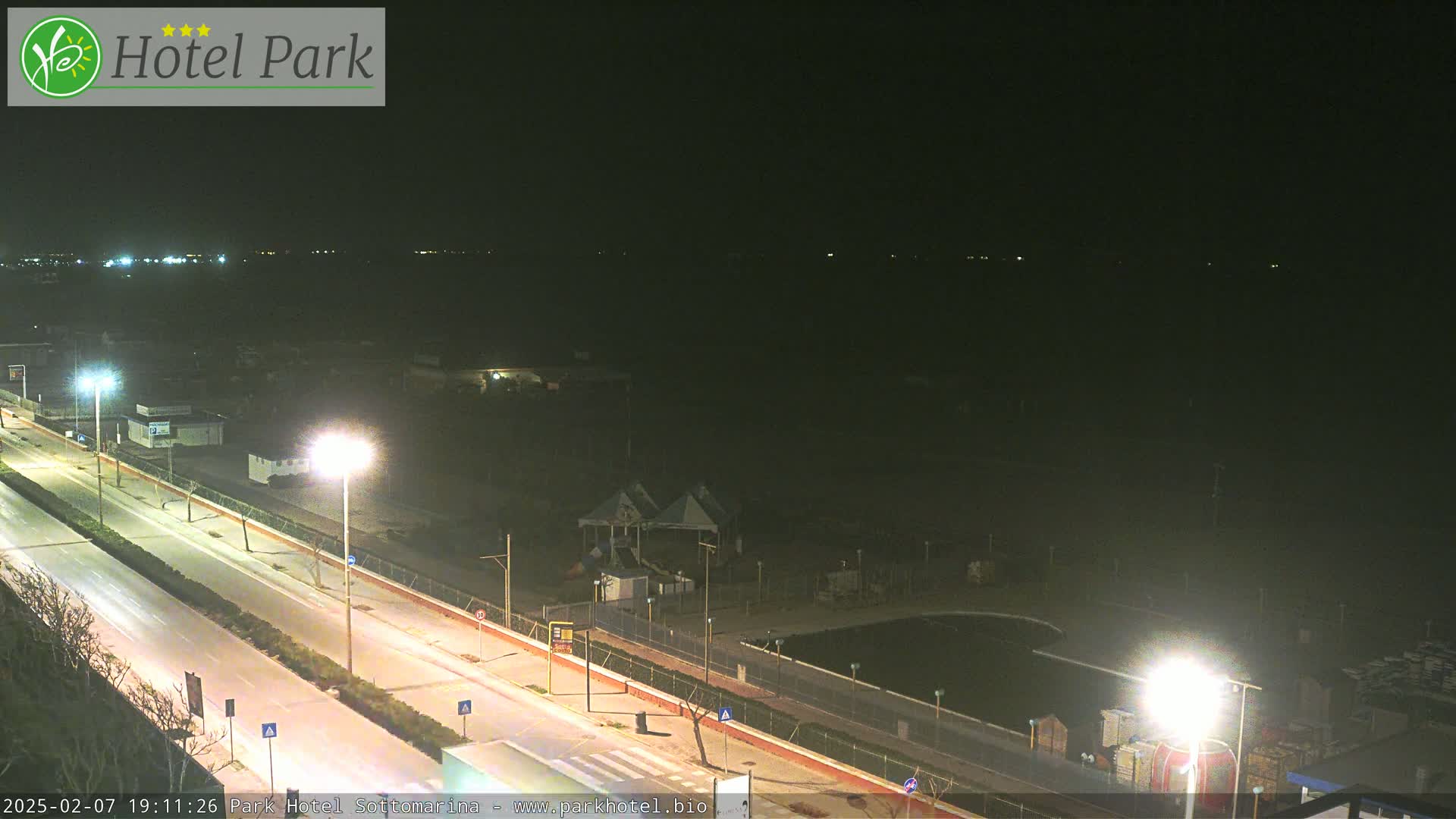 Chioggia Sottomarina Beach Panaromic Live Cam - Venice, Veneto, Italy