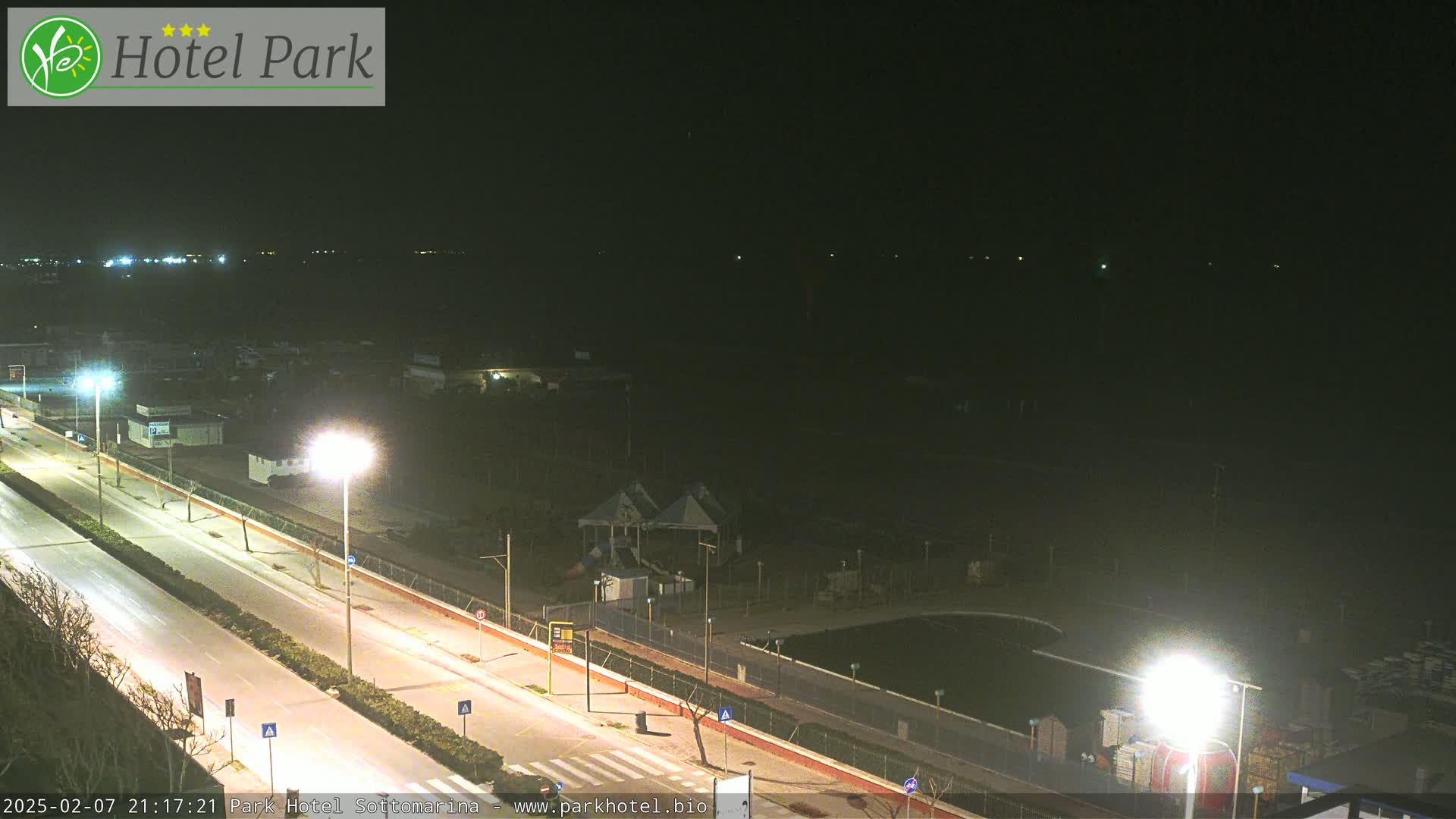 Chioggia Sottomarina Beach Panaromic Live Cam - Venice, Veneto, Italy