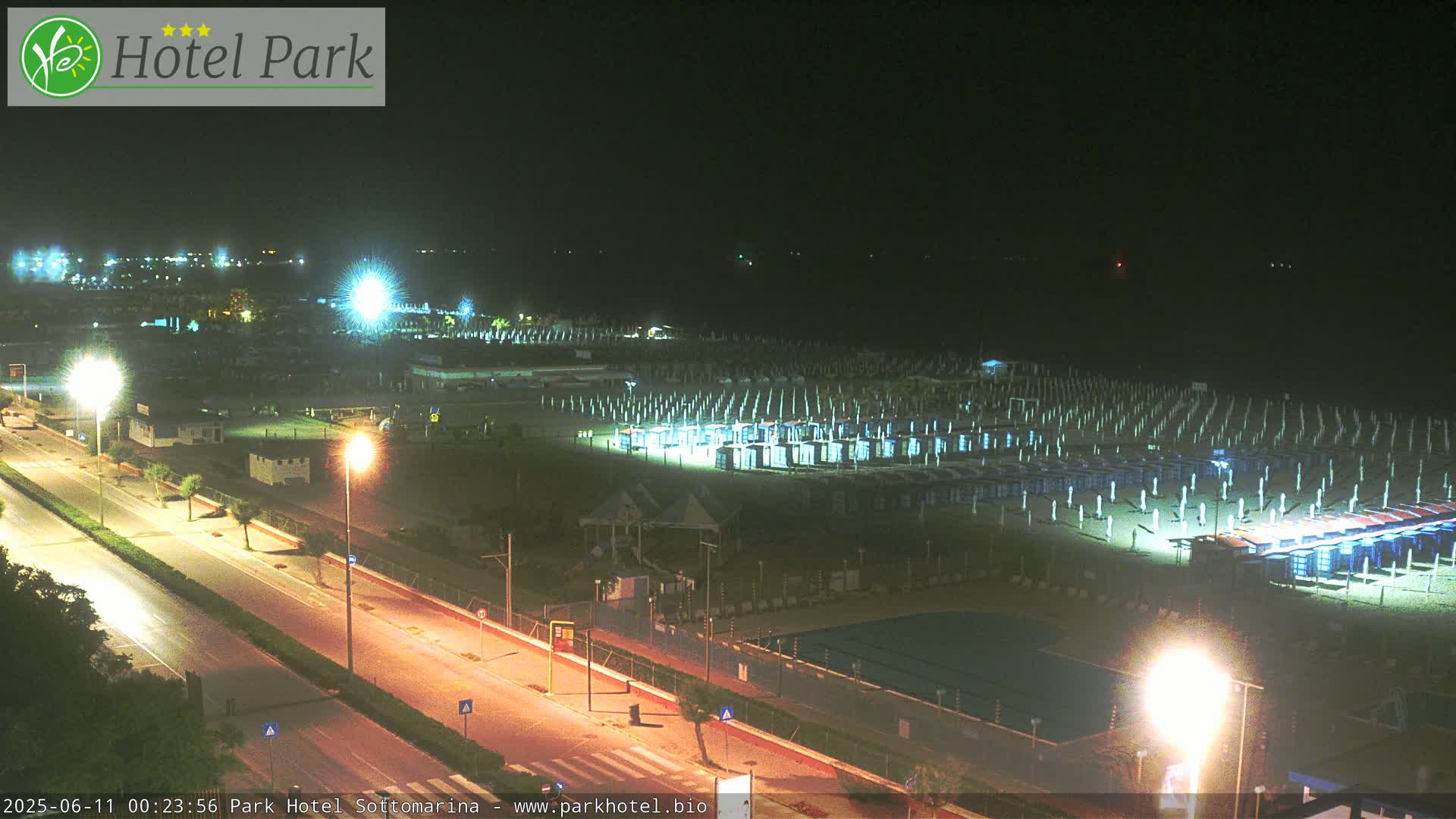 Chioggia Sottomarina Beach Panaromic Live Cam - Venice, Veneto, Italy