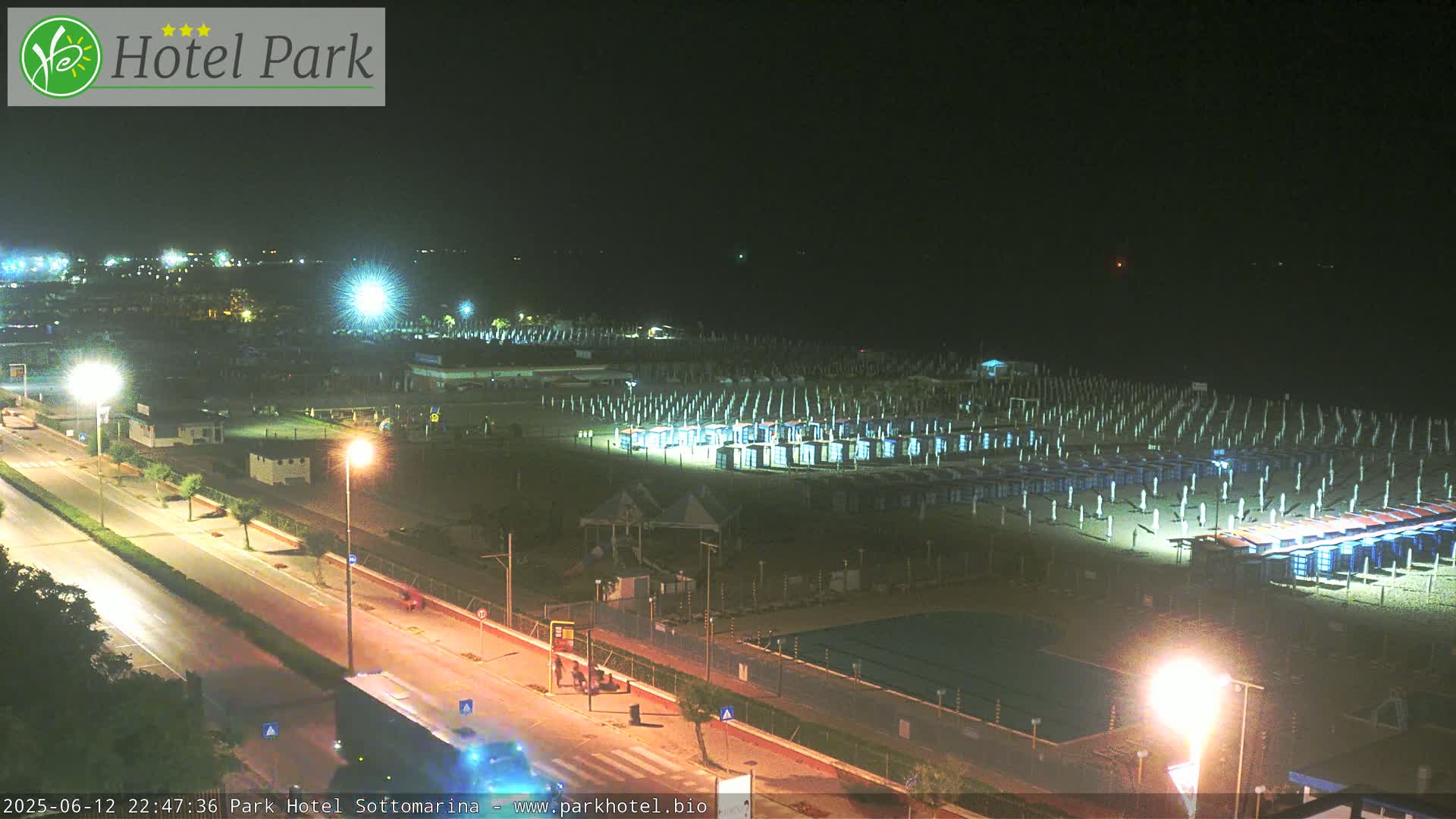 Chioggia Sottomarina Beach Panaromic Live Cam - Venice, Veneto, Italy
