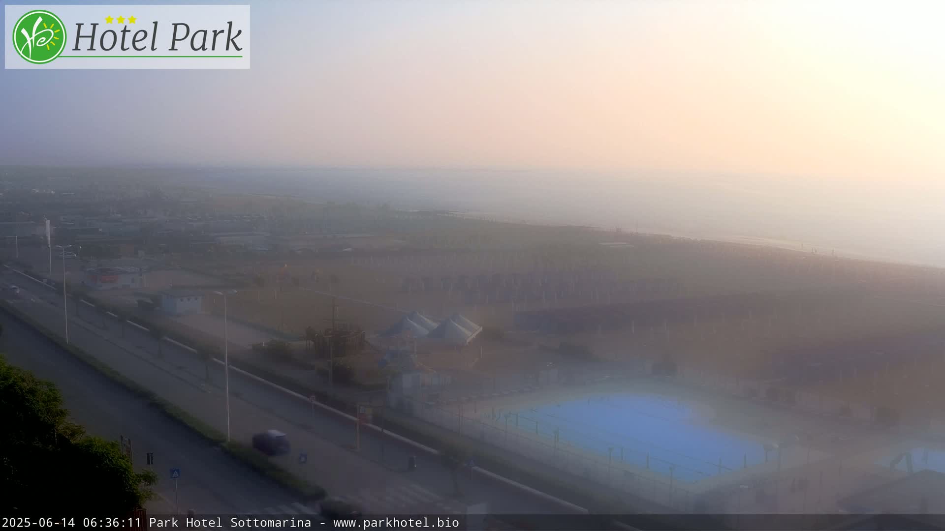 Chioggia Sottomarina Beach Panaromic Live Cam - Venice, Veneto, Italy