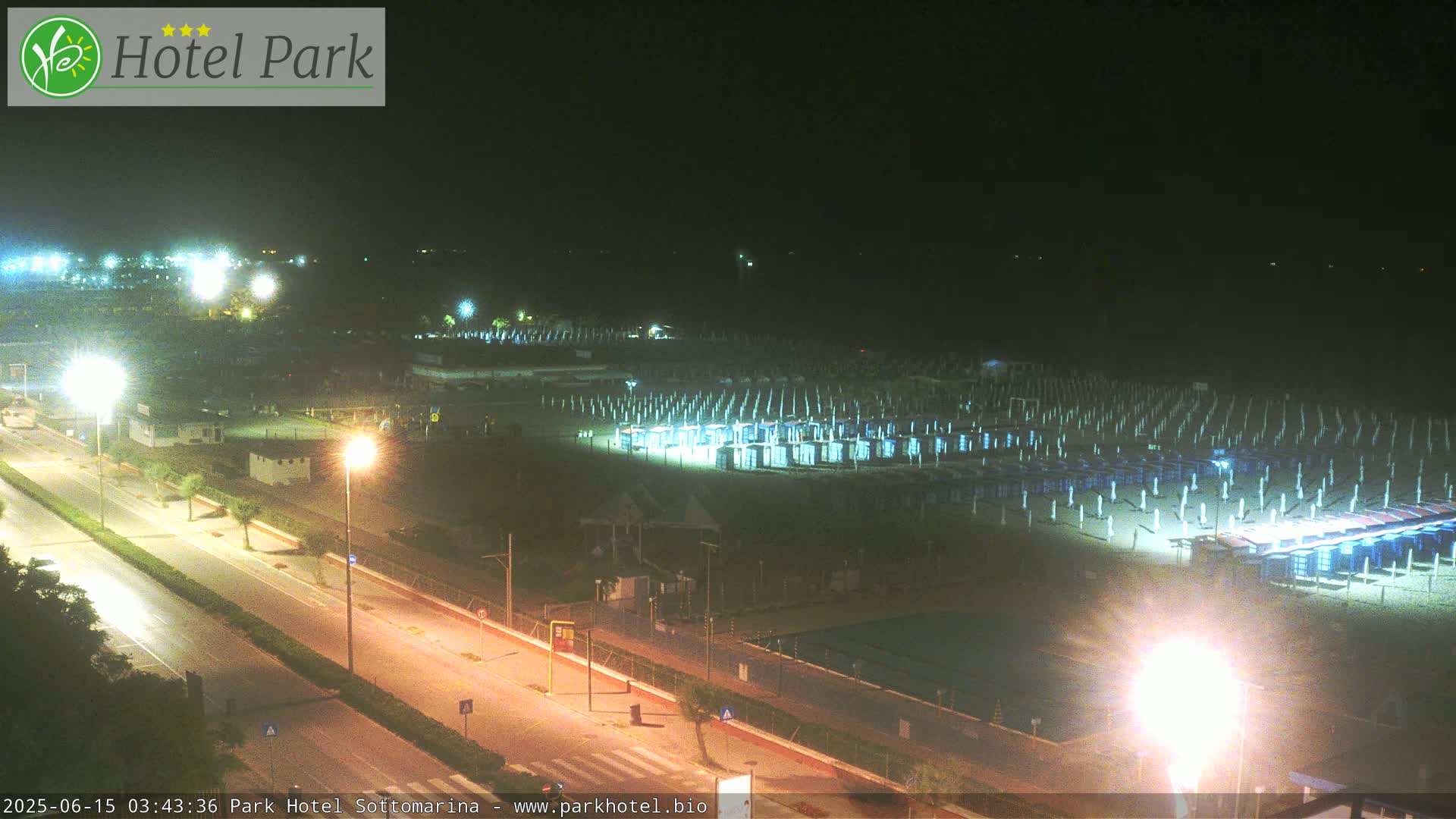 Chioggia Sottomarina Beach Panaromic Live Cam - Venice, Veneto, Italy