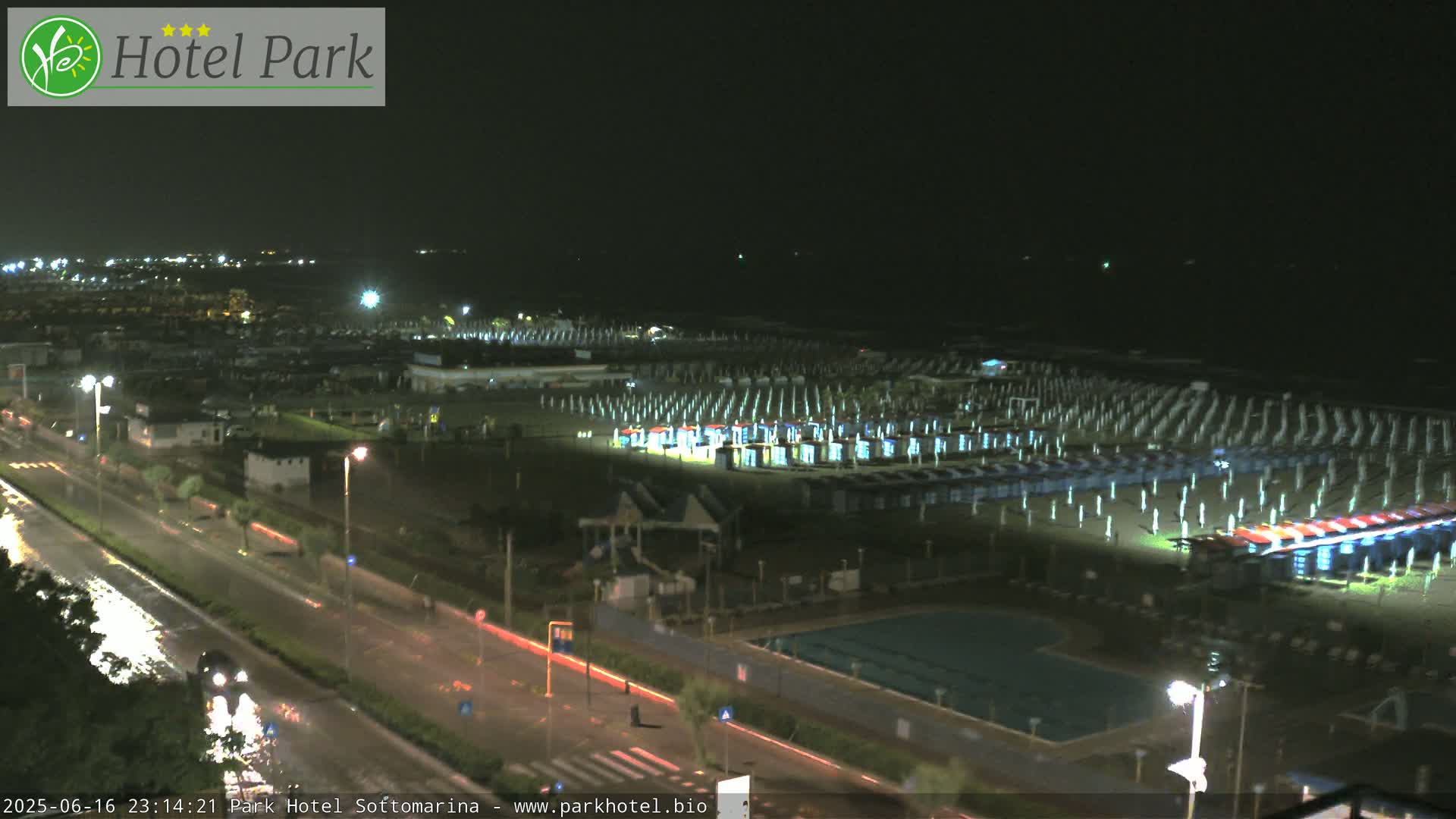 Chioggia Sottomarina Beach Panaromic Live Cam - Venice, Veneto, Italy