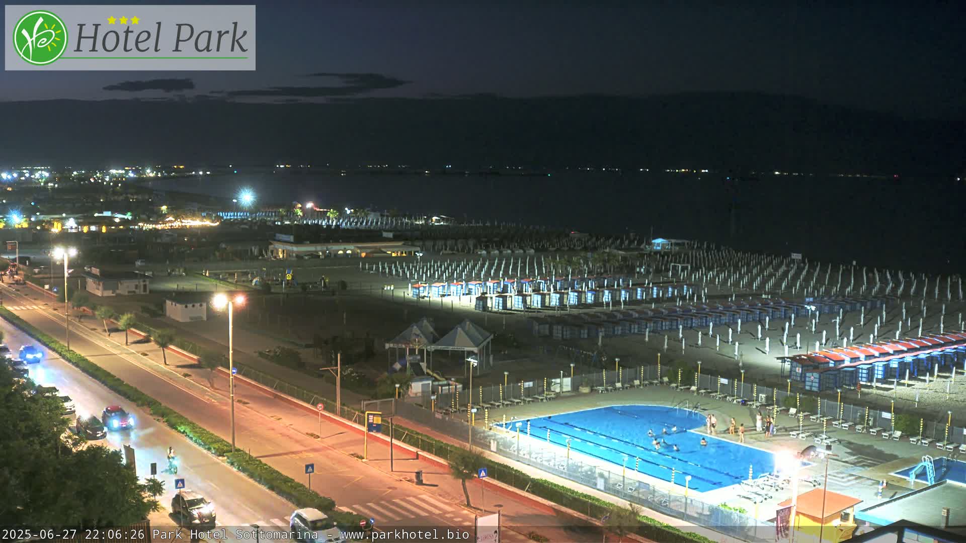 Chioggia Sottomarina Beach Panaromic Live Cam - Venice, Veneto, Italy