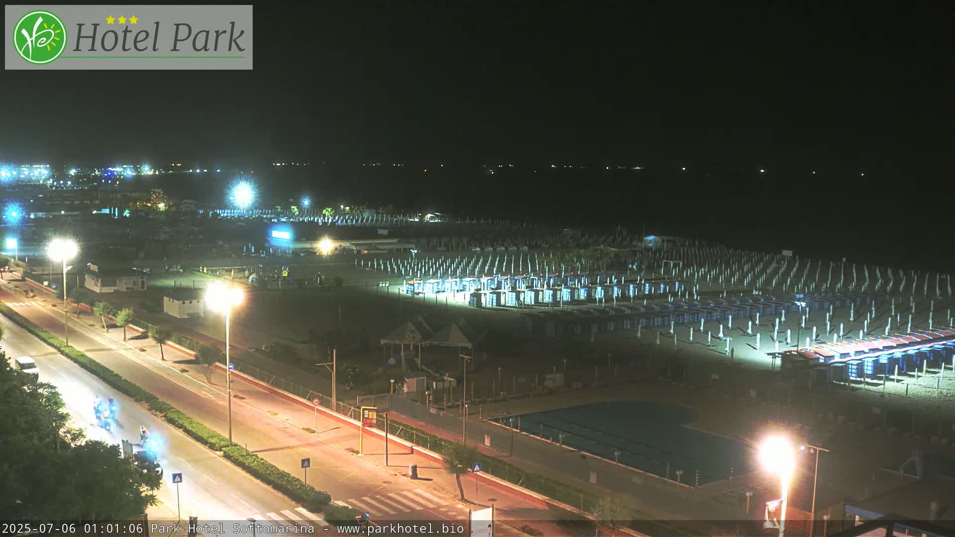 Chioggia Sottomarina Beach Panaromic Live Cam - Venice, Veneto, Italy