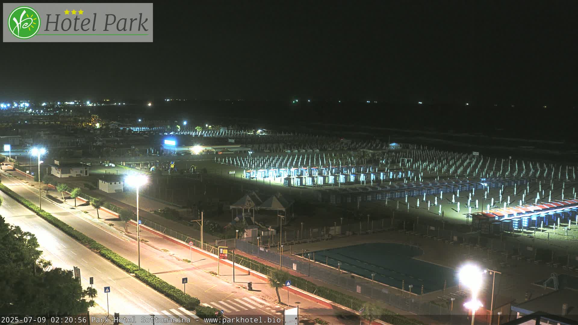 Chioggia Sottomarina Beach Panaromic Live Cam - Venice, Veneto, Italy