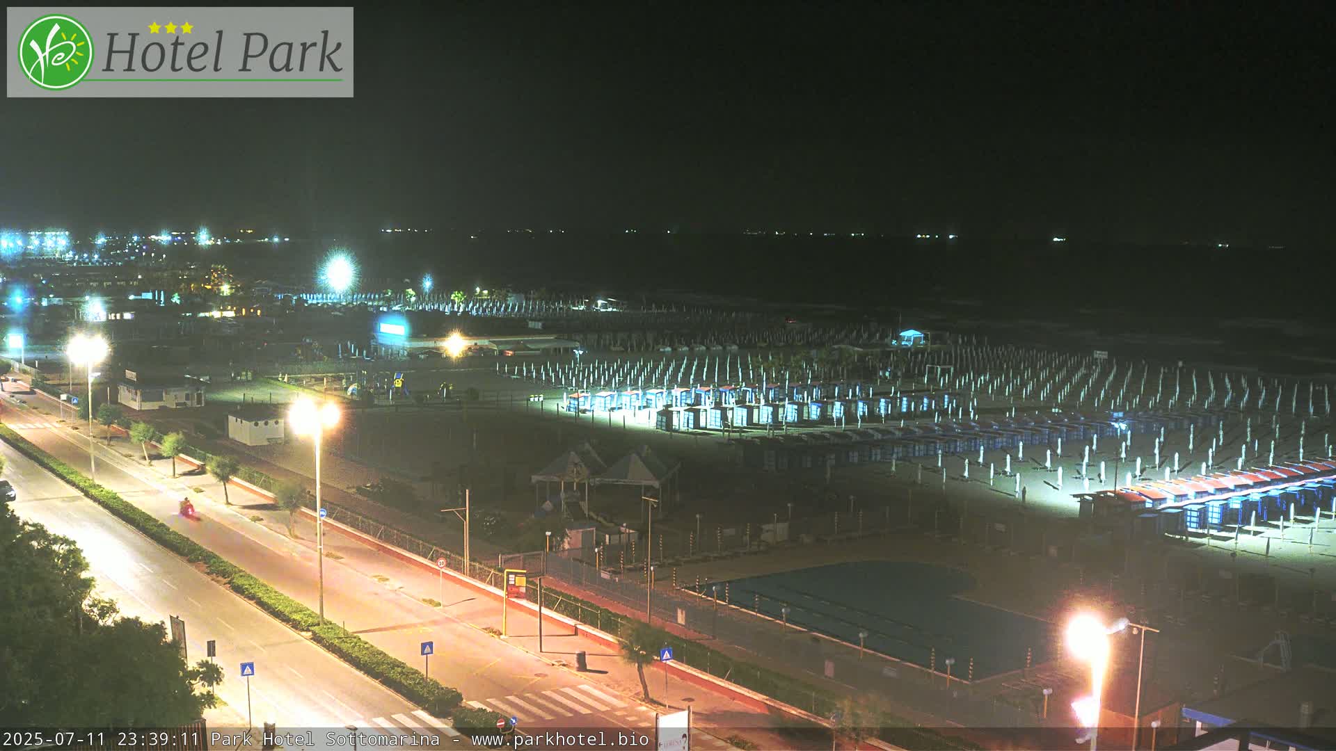 Chioggia Sottomarina Beach Panaromic Live Cam - Venice, Veneto, Italy