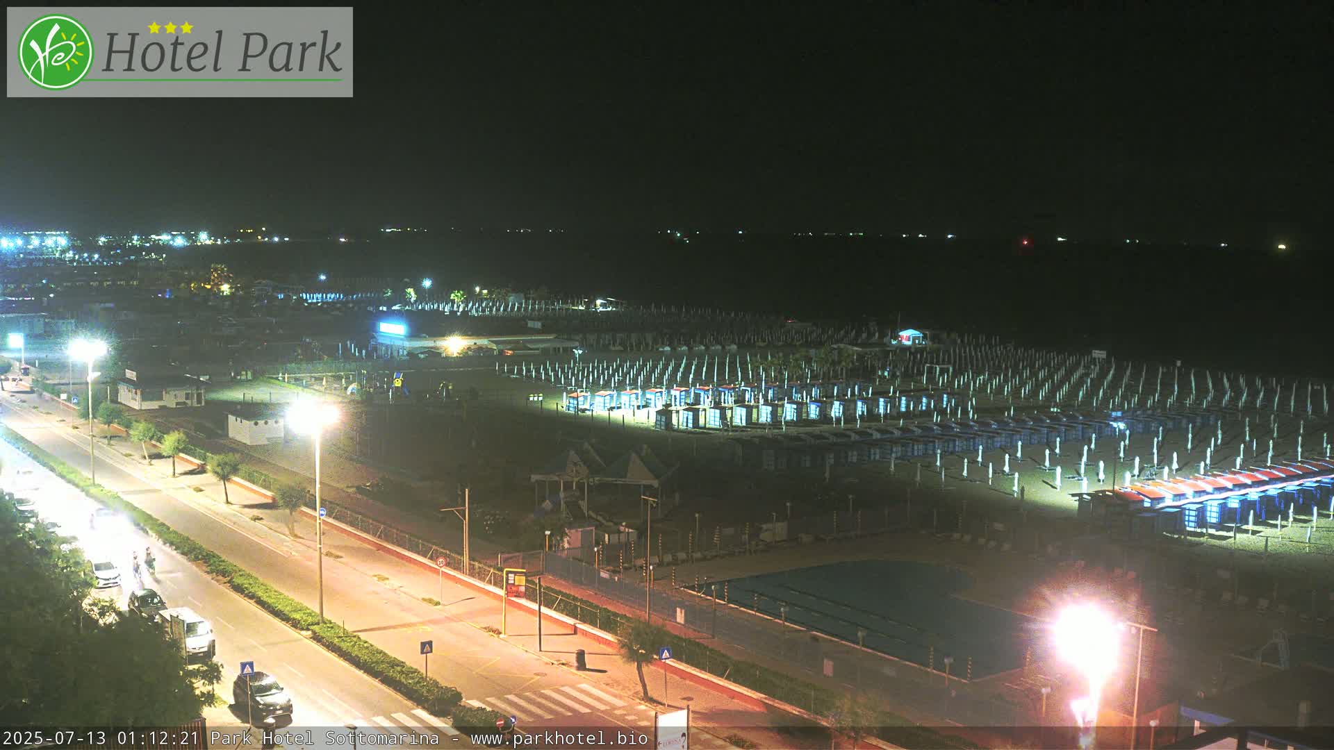 Chioggia Sottomarina Beach Panaromic Live Cam - Venice, Veneto, Italy