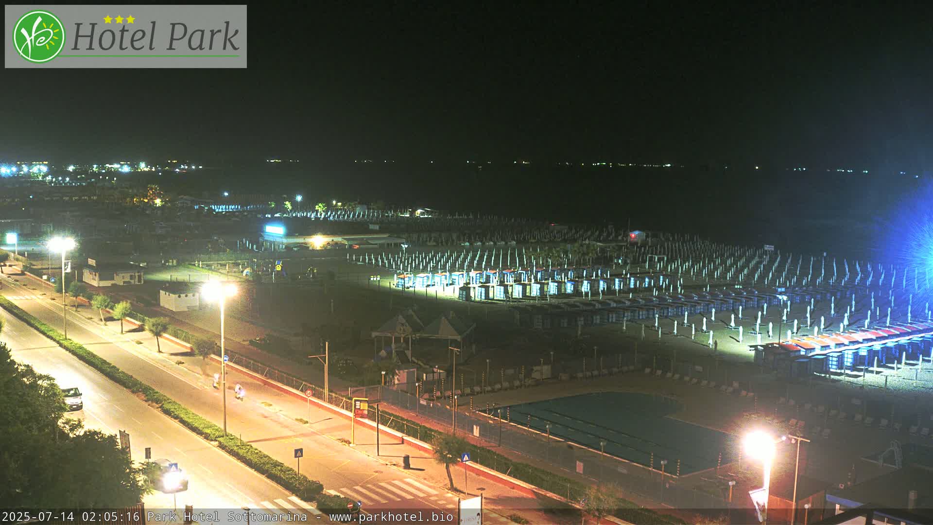 Chioggia Sottomarina Beach Panaromic Live Cam - Venice, Veneto, Italy