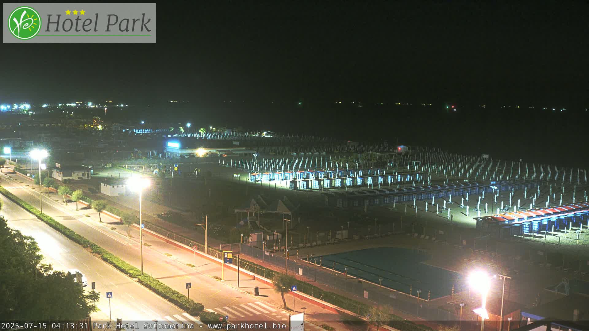 Chioggia Sottomarina Beach Panaromic Live Cam - Venice, Veneto, Italy