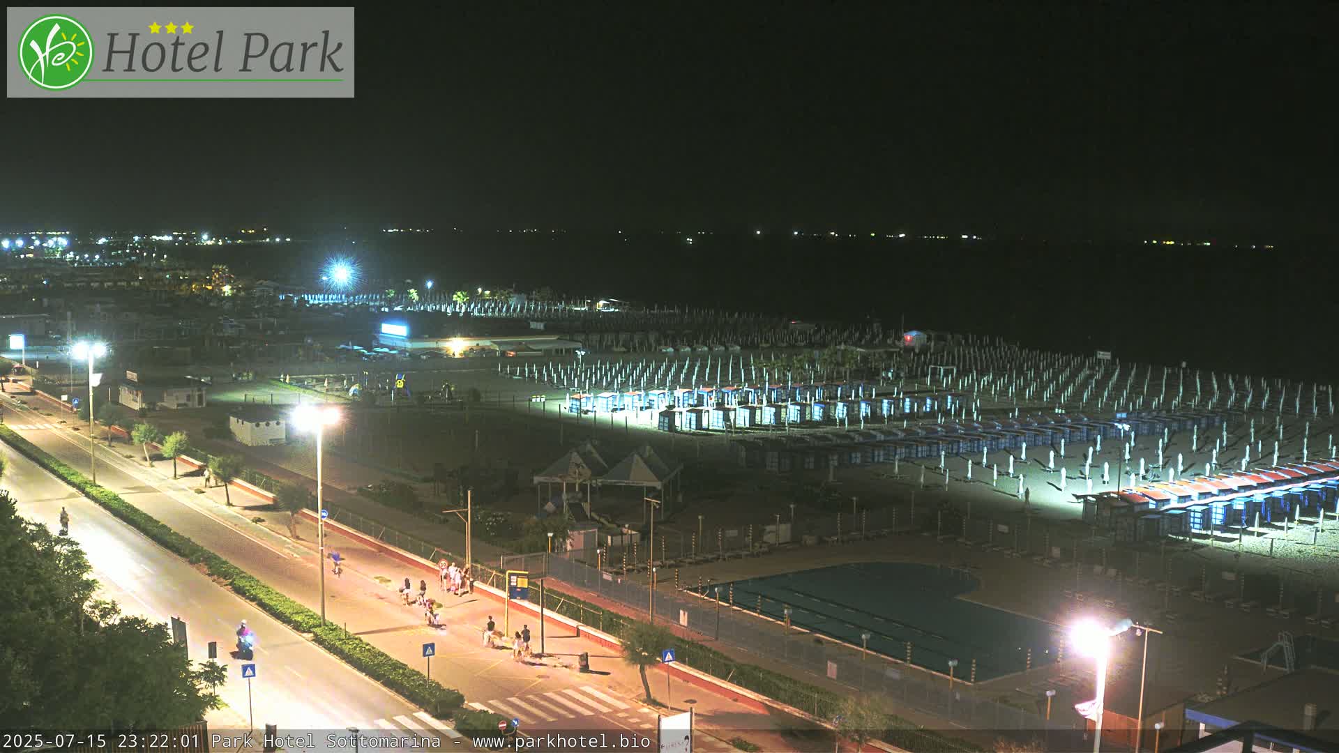Chioggia Sottomarina Beach Panaromic Live Cam - Venice, Veneto, Italy