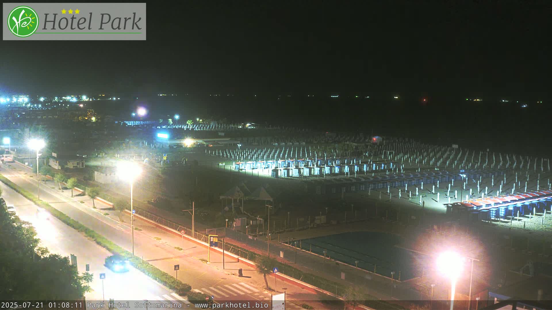 Chioggia Sottomarina Beach Panaromic Live Cam - Venice, Veneto, Italy