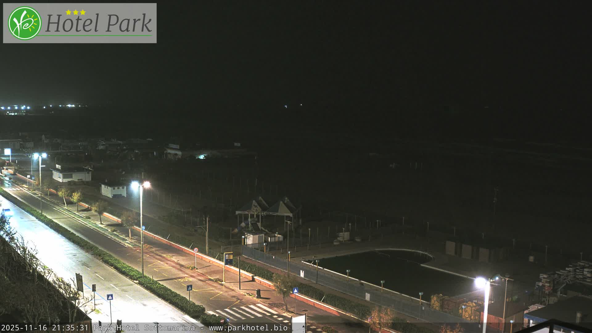 Chioggia Sottomarina Beach Panaromic Live Cam - Venice, Veneto, Italy