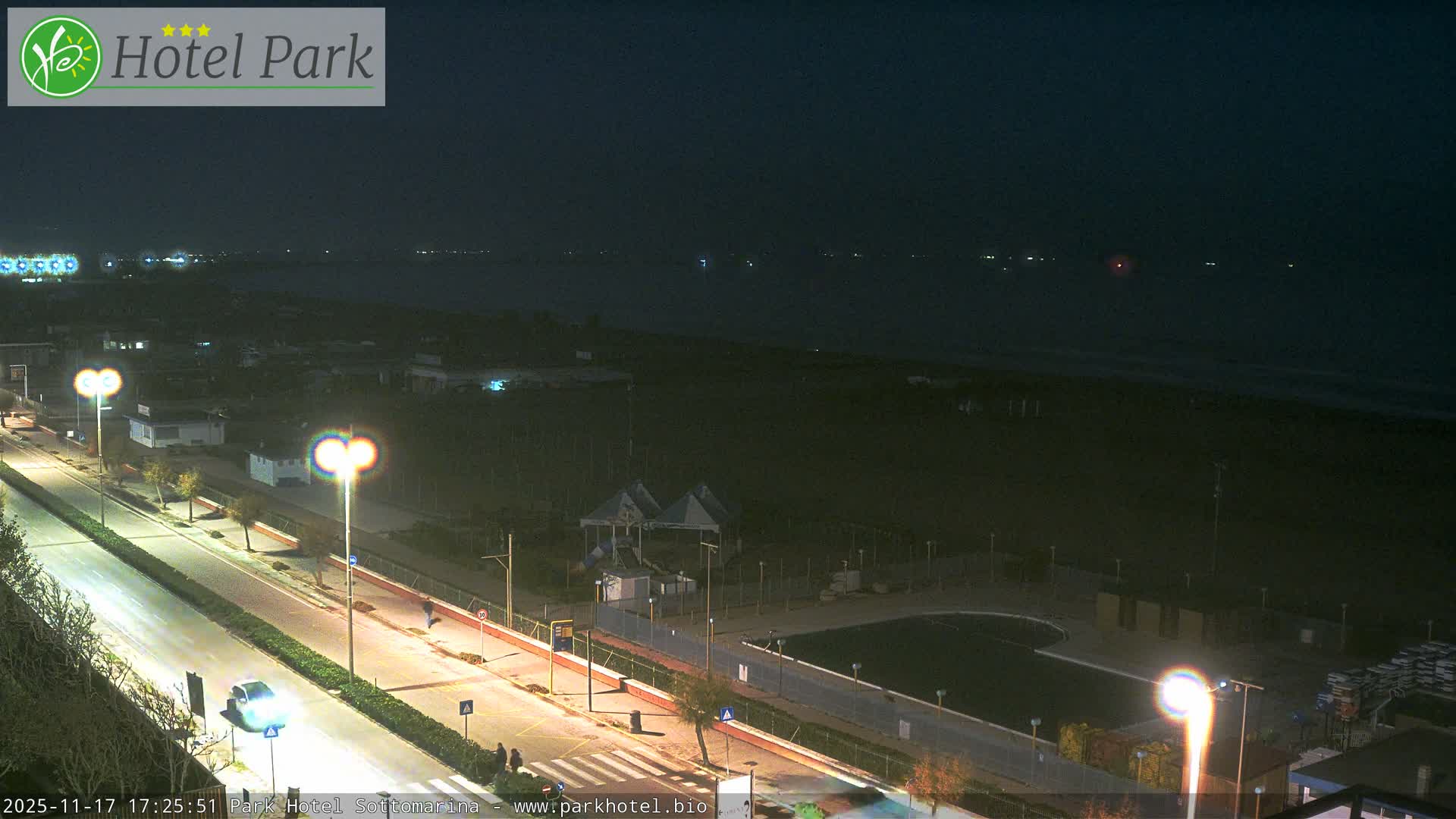 Chioggia Sottomarina Beach Panaromic Live Cam - Venice, Veneto, Italy