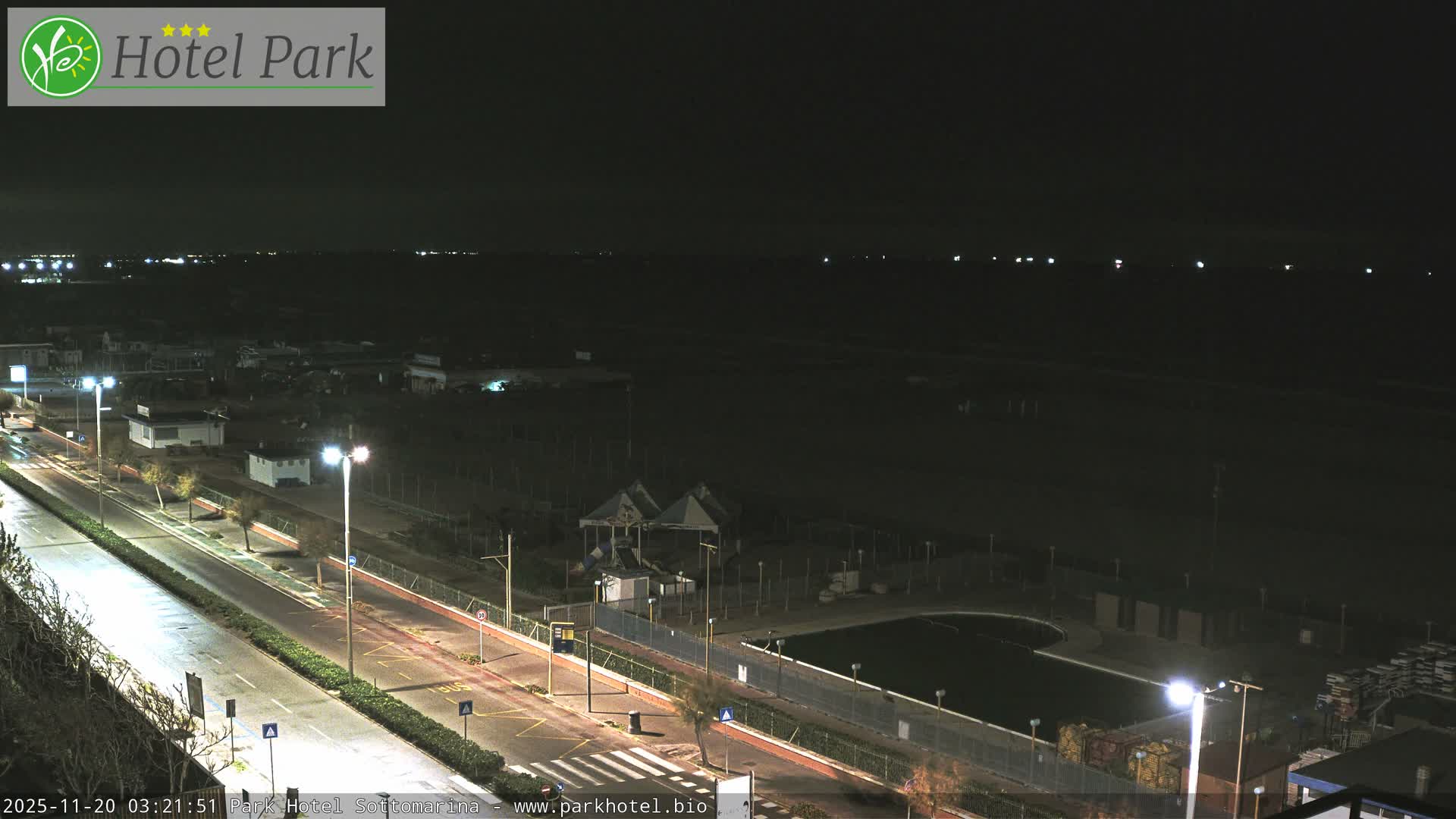 Chioggia Sottomarina Beach Panaromic Live Cam - Venice, Veneto, Italy