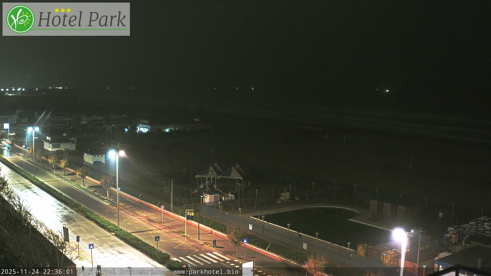 Chioggia Sottomarina Beach Panaromic Live Cam - Venice, Veneto, Italy