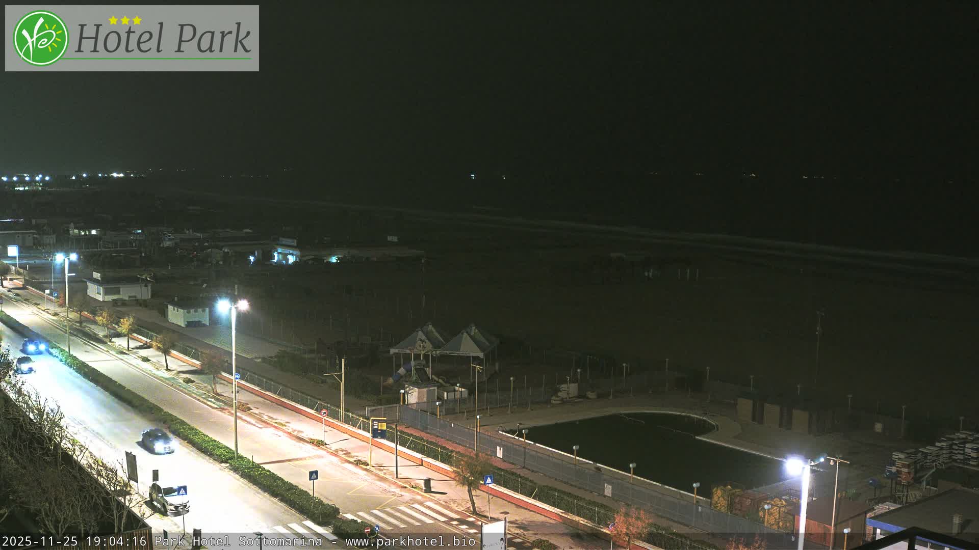 Chioggia Sottomarina Beach Panaromic Live Cam - Venice, Veneto, Italy