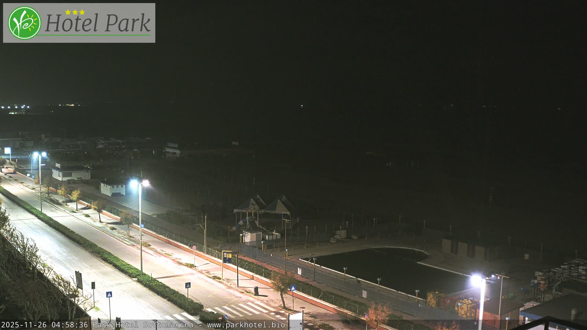 Chioggia Sottomarina Beach Panaromic Live Cam - Venice, Veneto, Italy